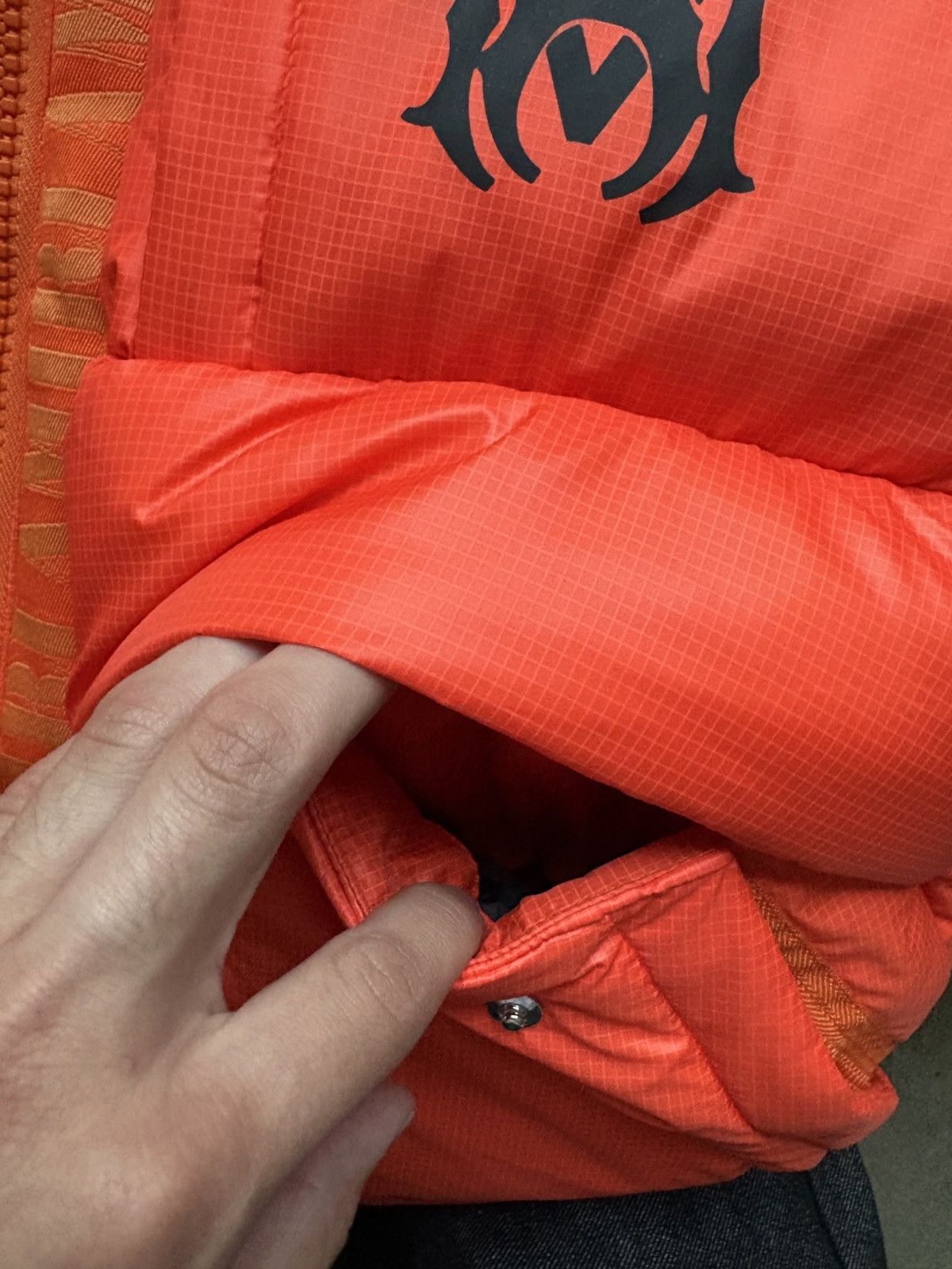 Amiri AMIRI Orange Down Gilet Padded Vest Jacket Size US M / EU 48-50 / 2 - 7 Thumbnail