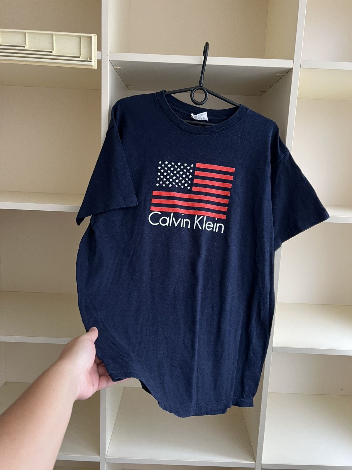 Calvin Klein Vintage Calvin Klein T-Shirt Tee Made in USA Size L Size US L / EU 52-54 / 3 - 8 Thumbnail