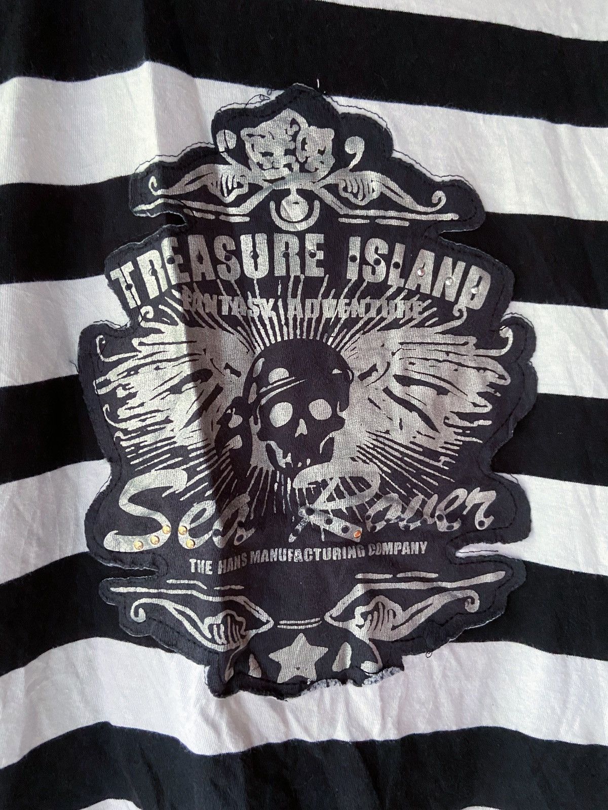Japanese Brand TREASURE ISLAND SEA ROVER PUNK ZIP HOODIE STYLE Size US S / EU 44-46 / 1 - 14 Thumbnail