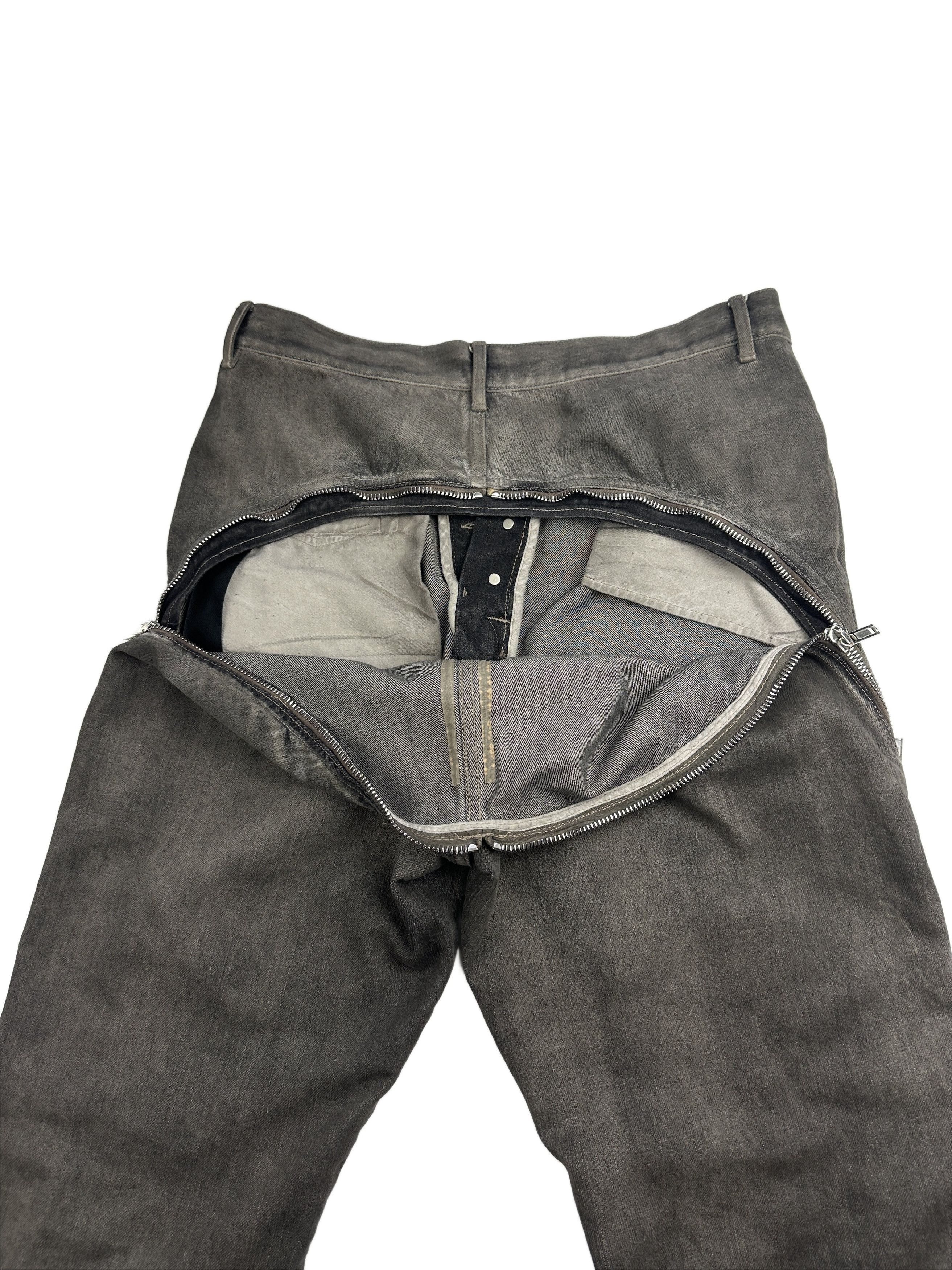 Rick Owens Bolan Banana Cut Dark Dust Size US 32 / EU 48 - 4 Thumbnail