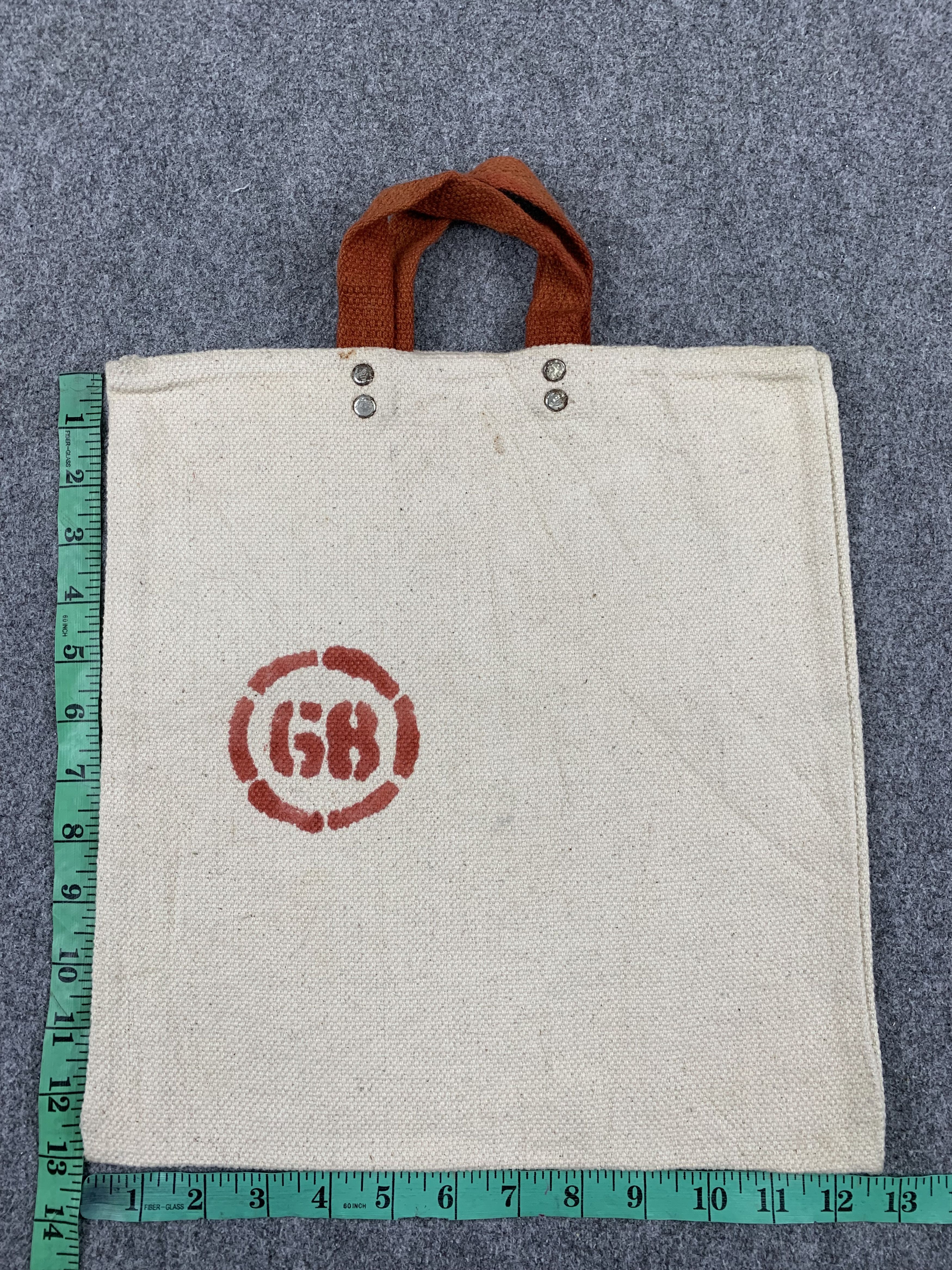 Japanese Brand Vintage Japanese Brand Sixty Eight Tote Bag BG0051 Size ONE SIZE - 2 Thumbnail