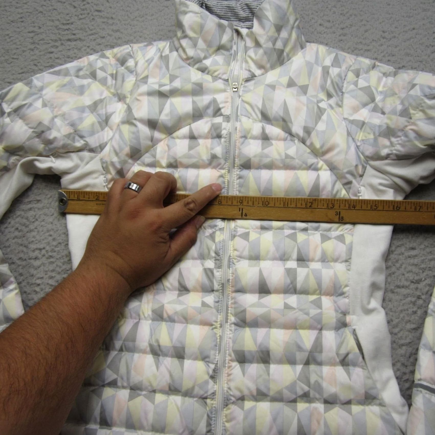 Lululemon Lululemon Jacket Womens 4 Geometric Full Zip Insulated Pullover Puffer Size S / US 4 / IT 40 - 7 Thumbnail