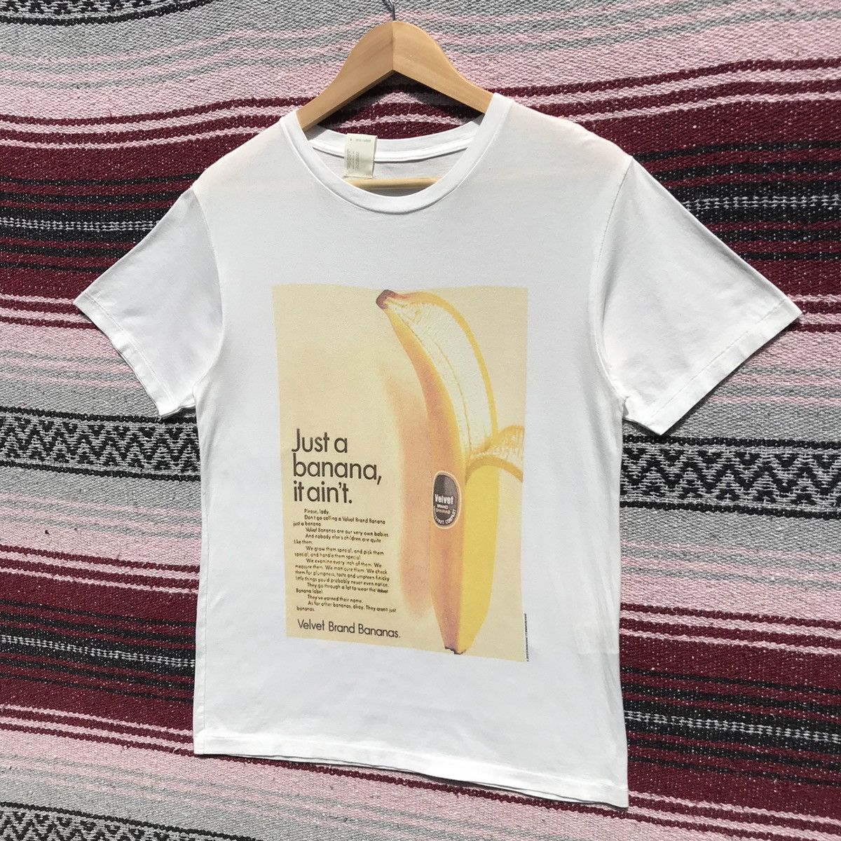 Japanese Brand × N.Hoolywood N.Hoolywood Velvet Brand Bananas Tee Mister N.Hoolywood Size US S / EU 44-46 / 1 - 3 Thumbnail