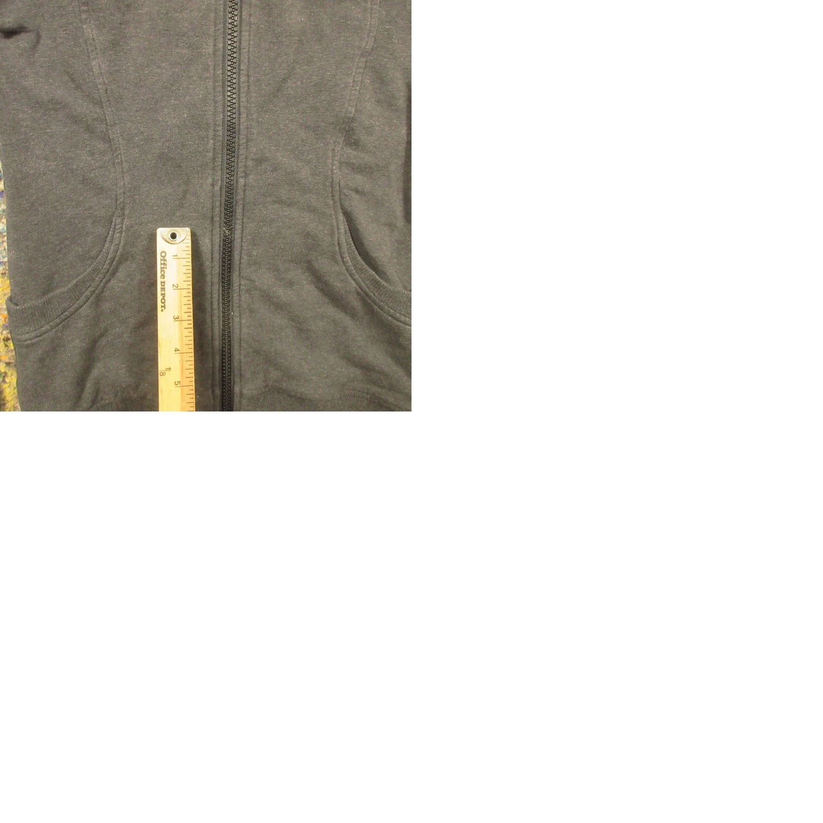 Lululemon Lululemon Scuba Hoodie Women’s 6 Gray Full Zip Cotton Blend Stretch Regular Long Sleeve Casual Travel Size M / US 6-8 / IT 42-44 - 9 Thumbnail