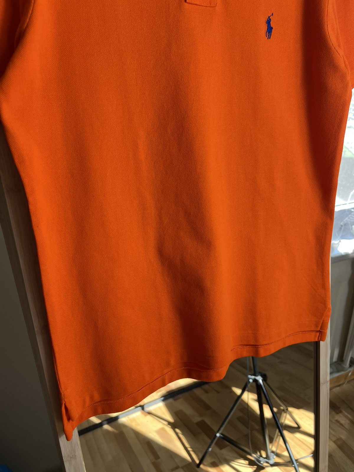 Polo Ralph Lauren 🔥 Ralph Lauren Classic Polo – Bright Orange Minimalist Y2K Size US M / EU 48-50 / 2 - 7 Thumbnail