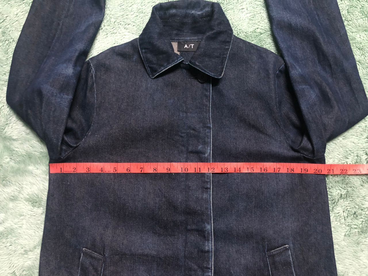 ATSURO TAYAMA × Denim & Co. × Japanese Brand VINTAGE A/T ATSURO TAYAMA DENIM COAT JACKET DISTRESSED FADED Size M / US 6-8 / IT 42-44 - 16 Thumbnail