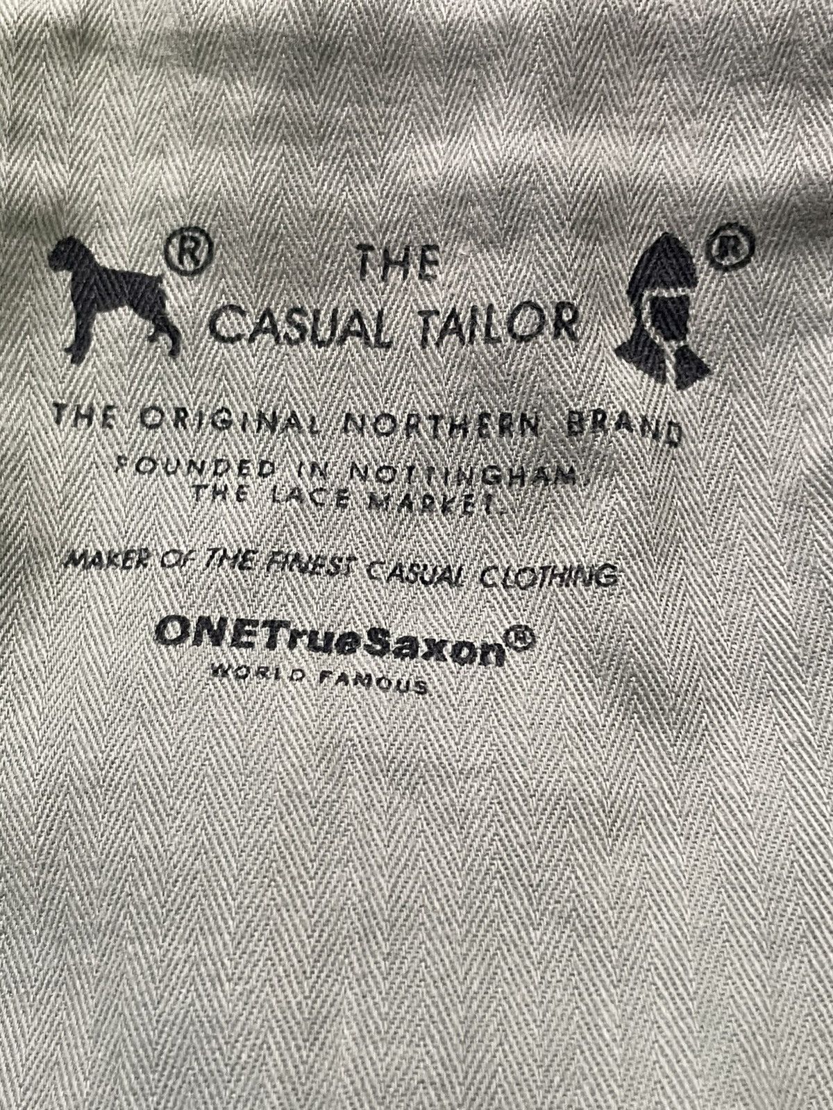 Designer × Vintage Vintage One True Saxon Denim Size US 34 / EU 50 - 18 Thumbnail