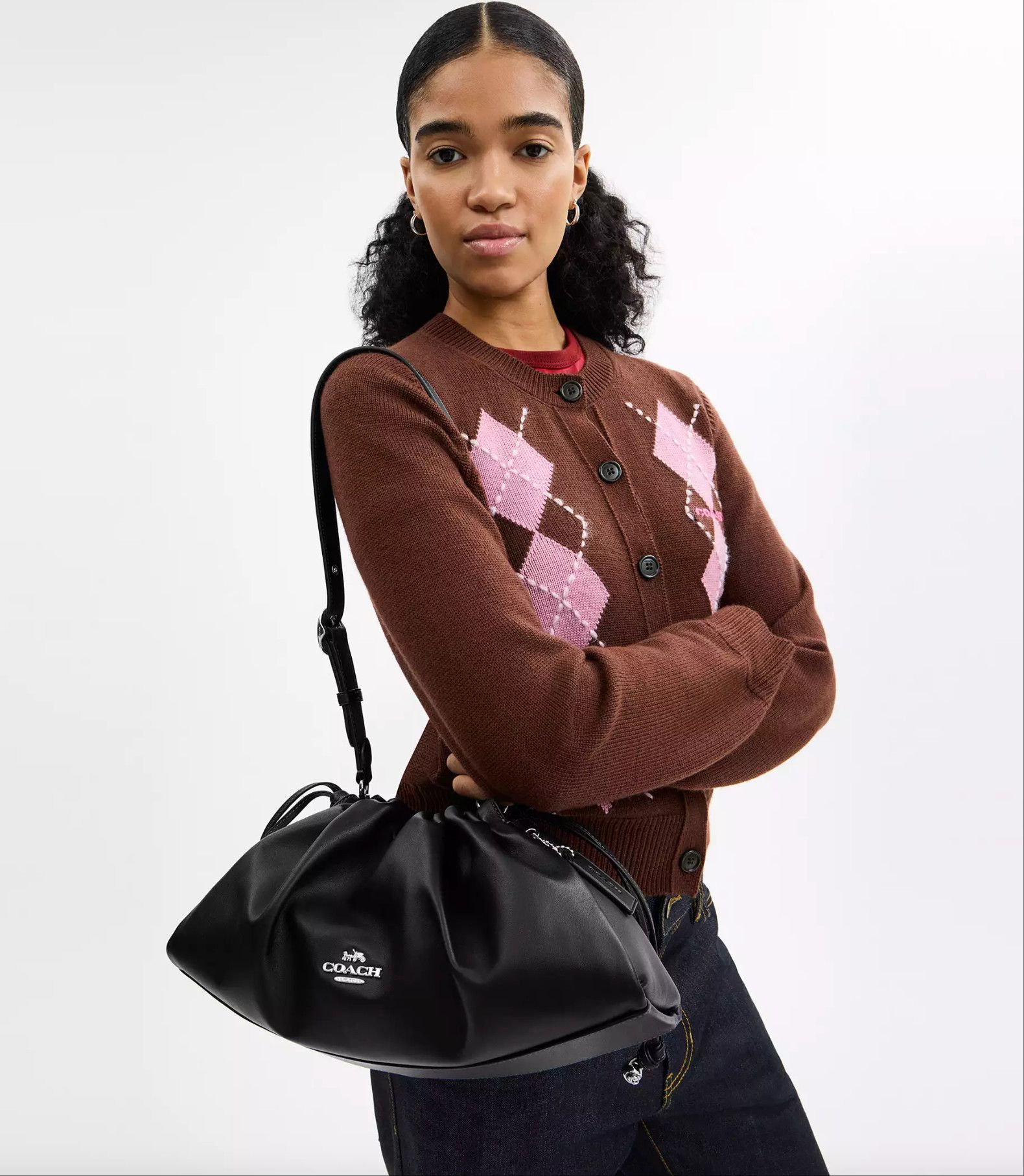 Coach NWT Coach Faye Large Shoulder Bag CCE68 Size ONE SIZE - 5 Thumbnail