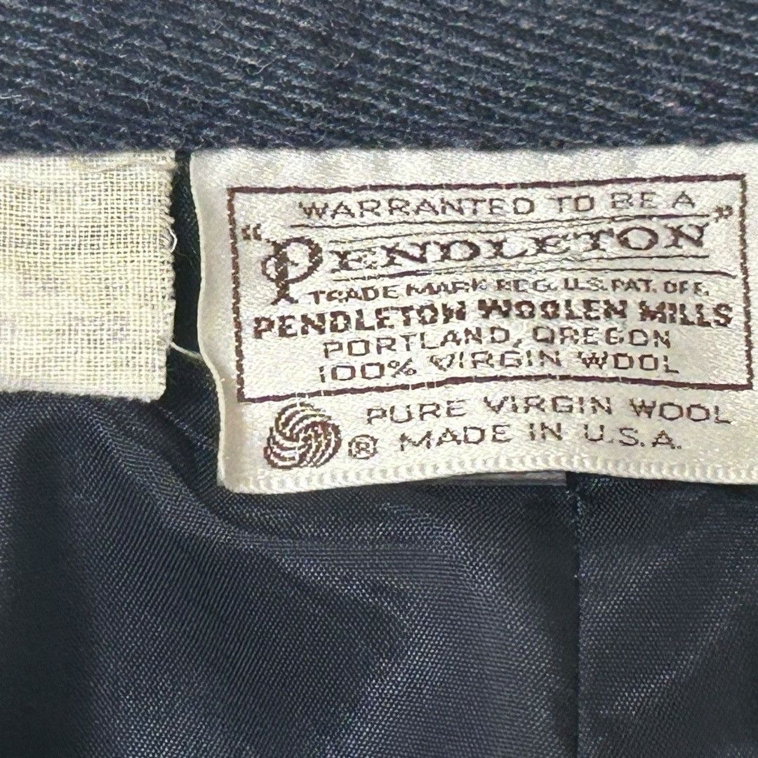 Pendleton Pendleton vintage 50s -60s 2 Piece Set Navy Wool Jacket Coat Size M / US 6-8 / IT 42-44 - 9 Thumbnail