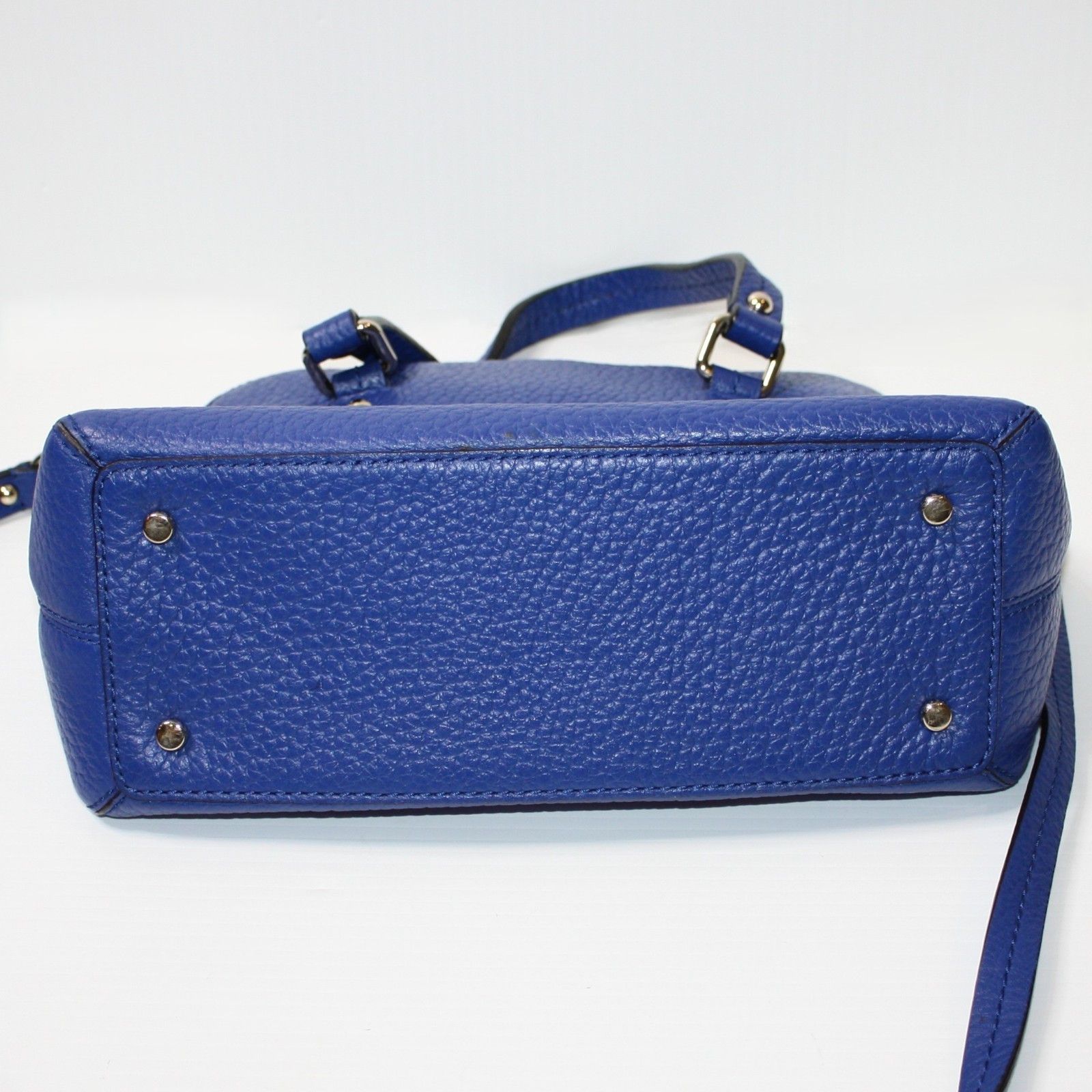Kate Spade Grove Court Maise Purse Small Leather Bag in Yves Blue Color Size ONE SIZE - 9 Thumbnail