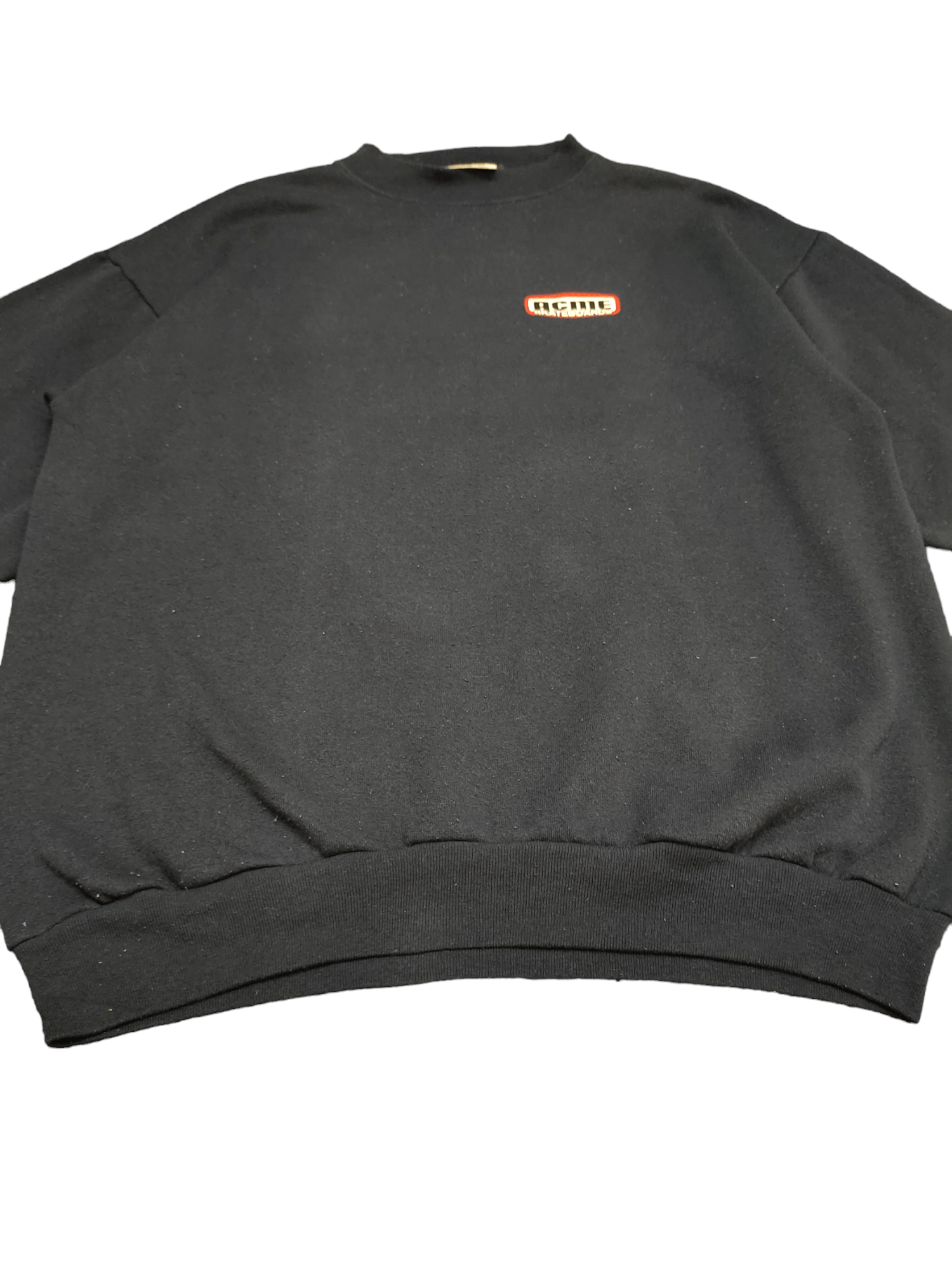 Santa Cruz Skateboards Vintage 1990s Acme Skateboards Logo Sweatshirt Size US XL / EU 56 / 4 - 8 Thumbnail