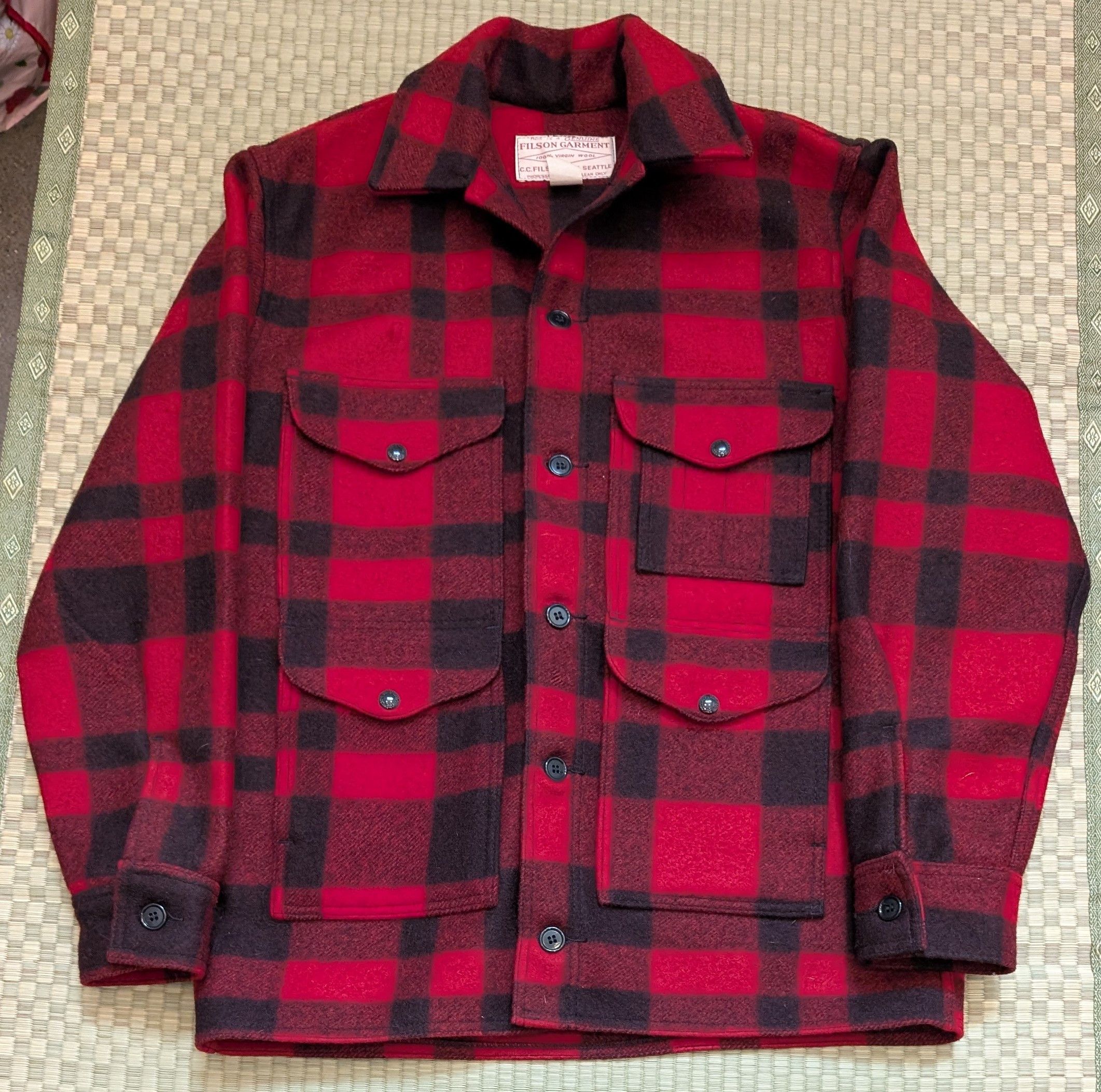 Filson Vintage Filson Style 110 Mackinaw Wool Cruiser Jacket Plaid Size US M / EU 48-50 / 2 - 1 Thumbnail
