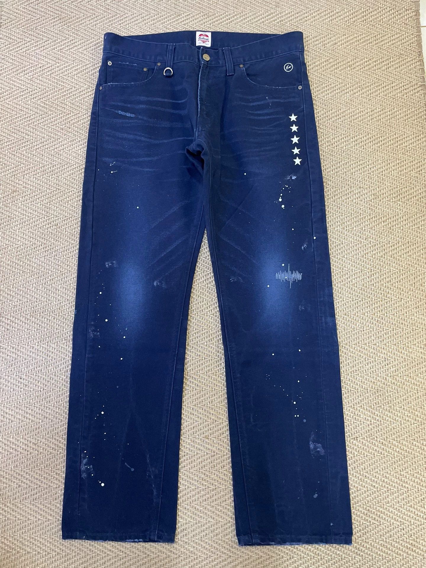 Carhartt UE x Carhartt Damaged Pant HF 5-star Wash Lightning Size US 34 / EU 50 - 1 Thumbnail