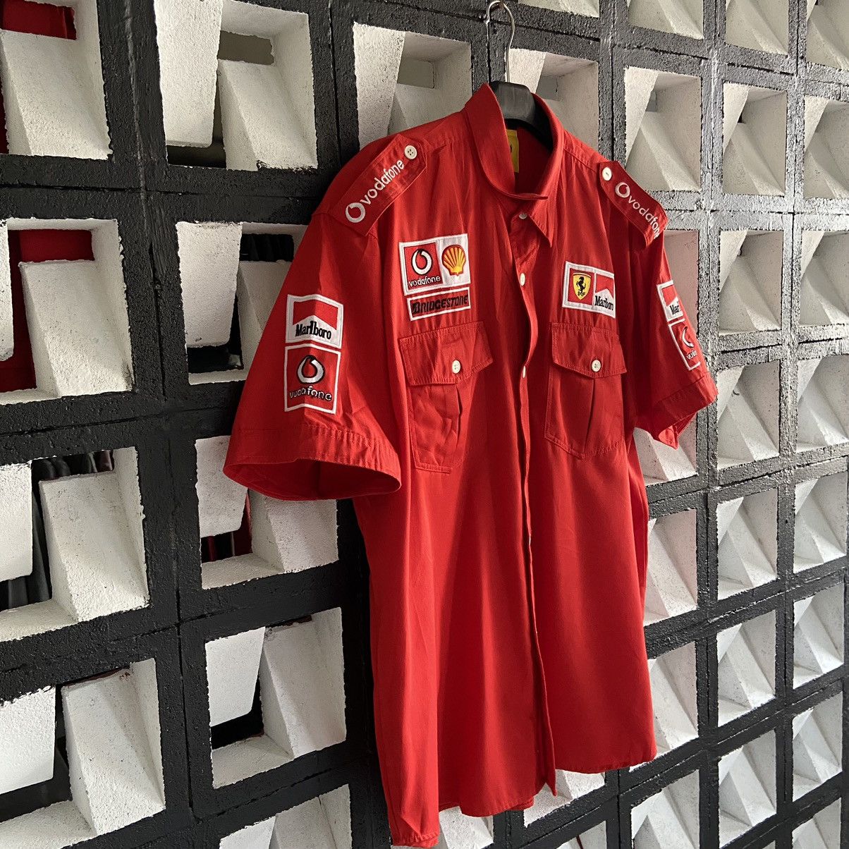 Ferrari Ferarri marlboro buttons up racing edition Size US XL / EU 56 / 4 - 3 Thumbnail
