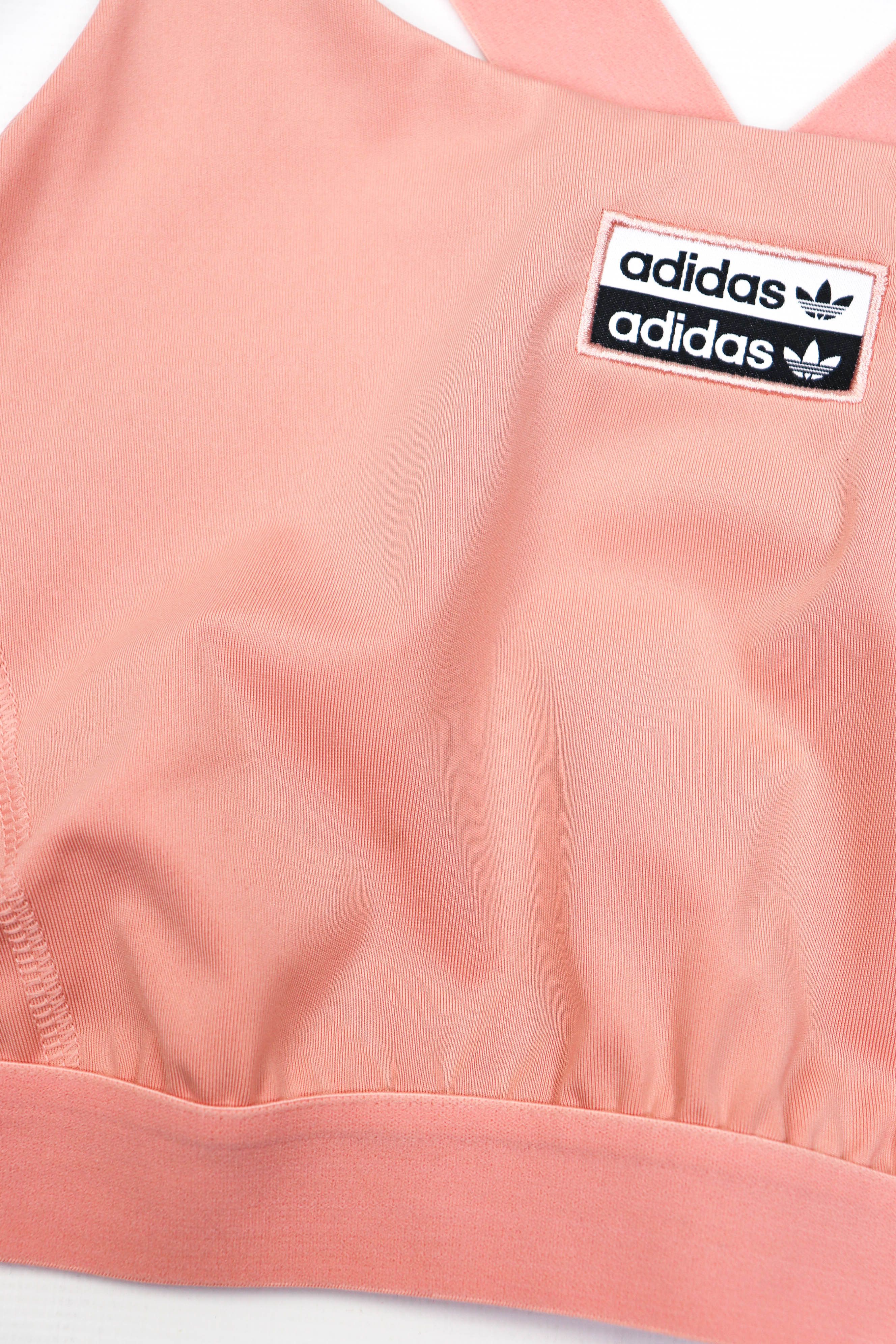 Adidas Adidas '20 Peach Pink Crop Top Size XL / US 12-14 / IT 48-50 - 4 Thumbnail