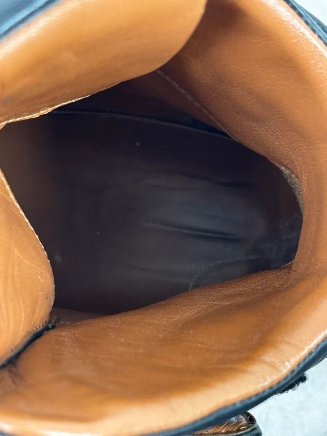 Givenchy 2010s Givenchy Black Studded Tyson Leather High Sneakers Size US 7 / IT 37 - 9 Thumbnail