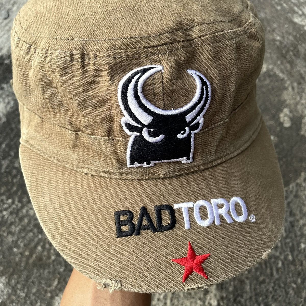 Hypebeast SICK.. distressed cadet hat by lordi negues Size ONE SIZE - 7 Thumbnail