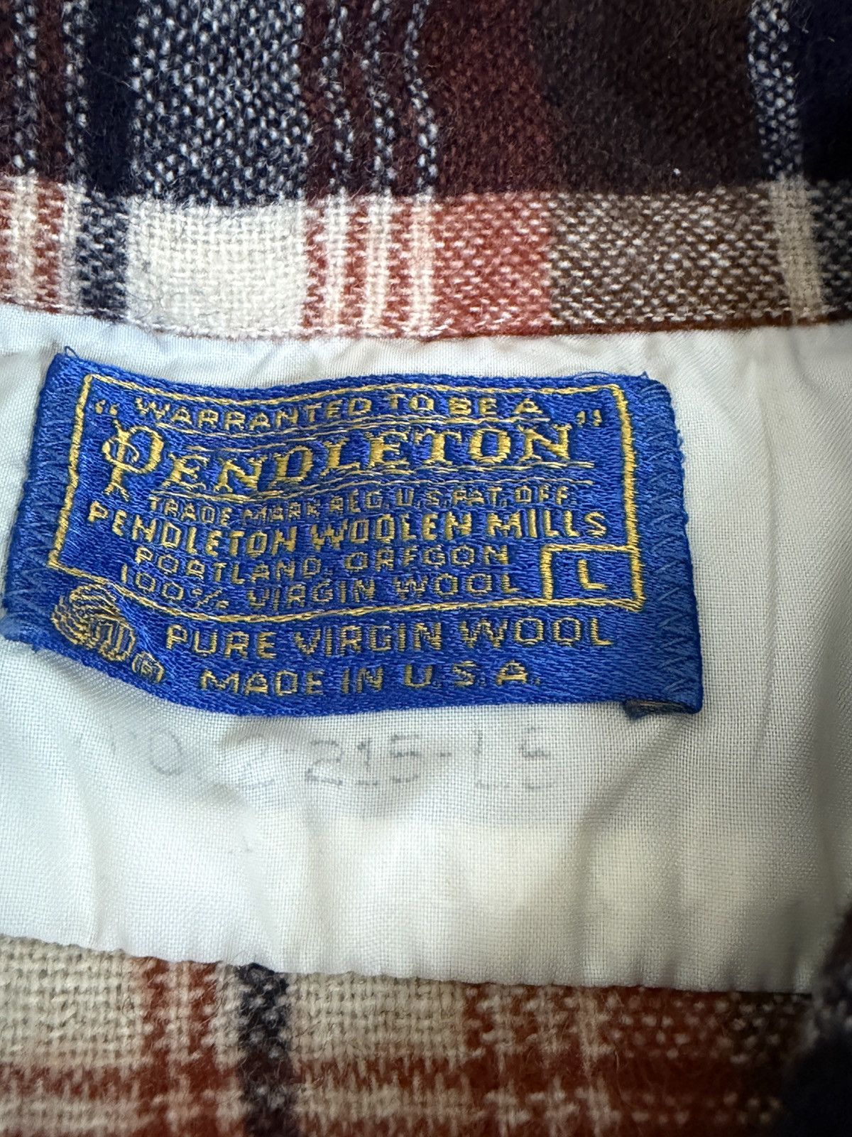 Pendleton Vintage Pendleton Board Shirt Size US L / EU 52-54 / 3 - 3 Thumbnail
