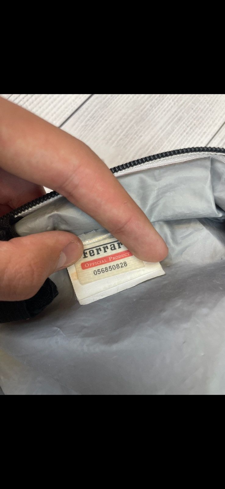 Ferrari Vintage racing ferrari bag rare red Size ONE SIZE - 6 Thumbnail