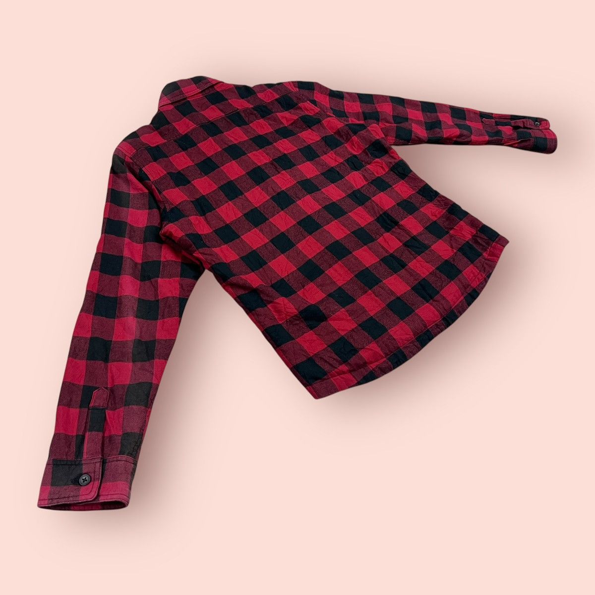 Flannel × Jun Takahashi × Uniqlo VINTAGE UNIQLO DOUBLE CHEST POCKET FLEECE LINING FLANNEL Size US L / EU 52-54 / 3 - 13 Thumbnail