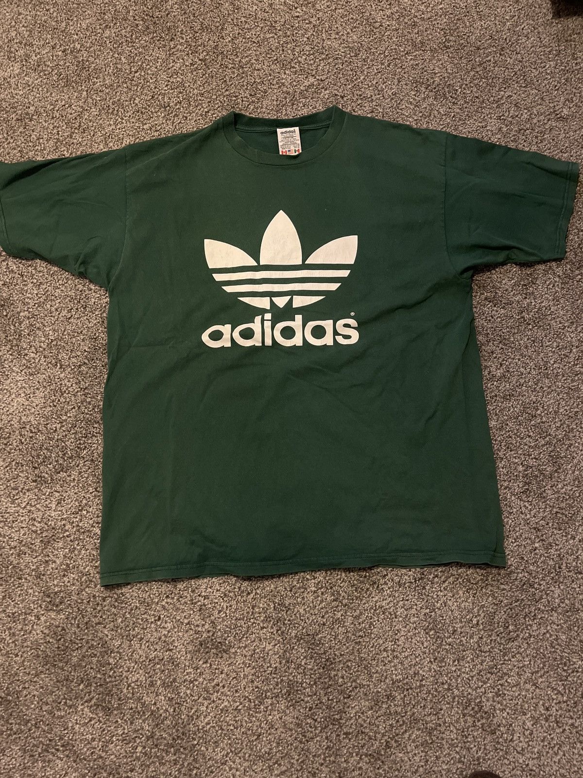 Vintage Vintage adidas triferg double sided shirt Size US XL / EU 56 / 4 - 1 Thumbnail