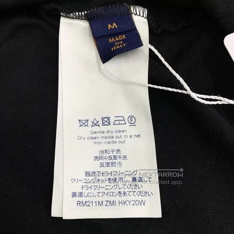 Louis Vuitton Louis Vuitton Black Cotton T. Size M / US 6-8 / IT 42-44 - 7 Thumbnail