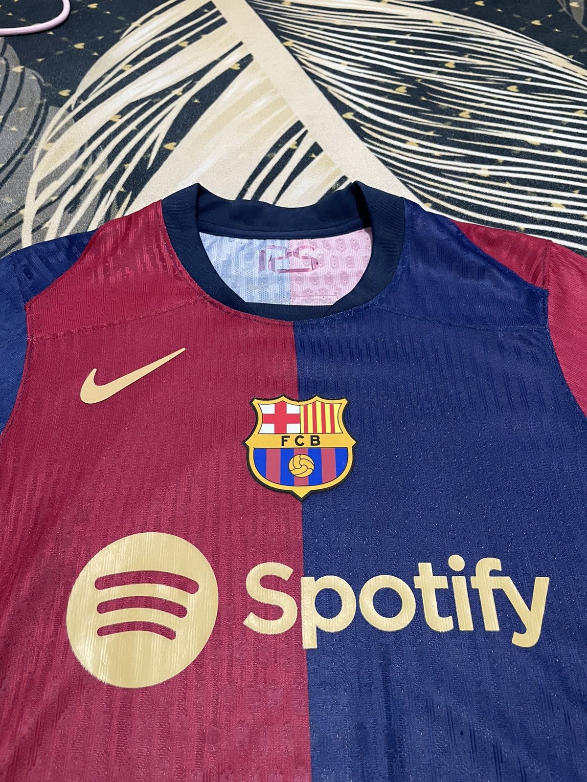 Vintage F.C. Barcelona 2024/25 Match Home Size US S / EU 44-46 / 1 - 2 Thumbnail