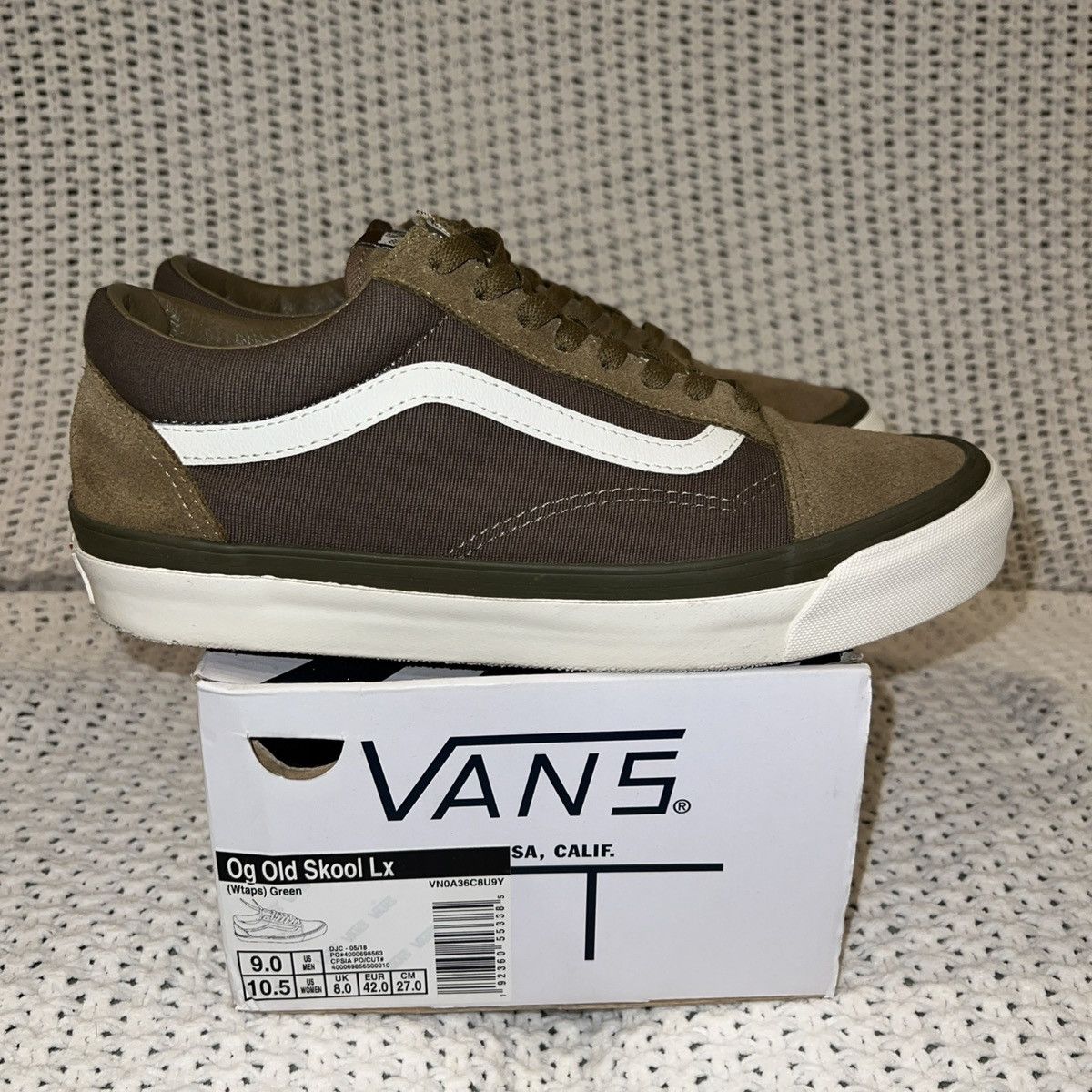 Vans × Wtaps VANS WTAPS OG OLD SKOOL LX Size US 9 / EU 42 - 1 Thumbnail