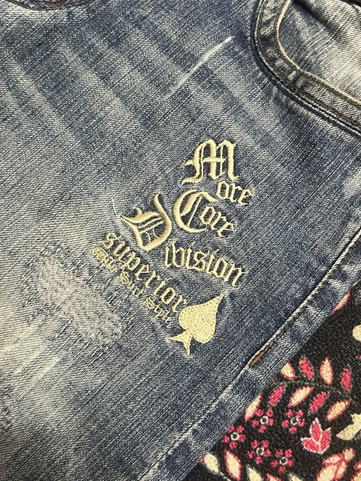 Japanese Brand Vintage Japanese Brand MCD Embroidered Slogan Sashiko Jeans Size US 30 / EU 46 - 7 Thumbnail