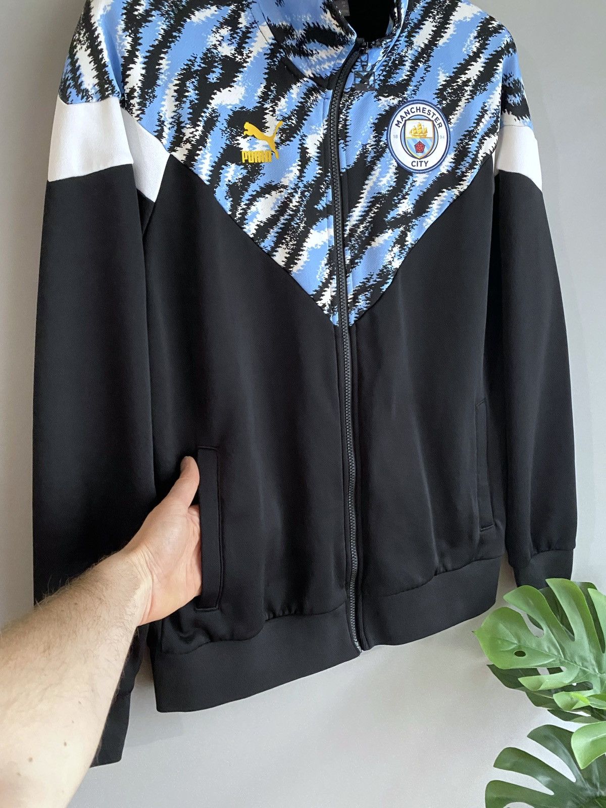 Puma Puma FC Manchester City Men's Soccer Track Jacket, Size M Size US M / EU 48-50 / 2 - 9 Thumbnail