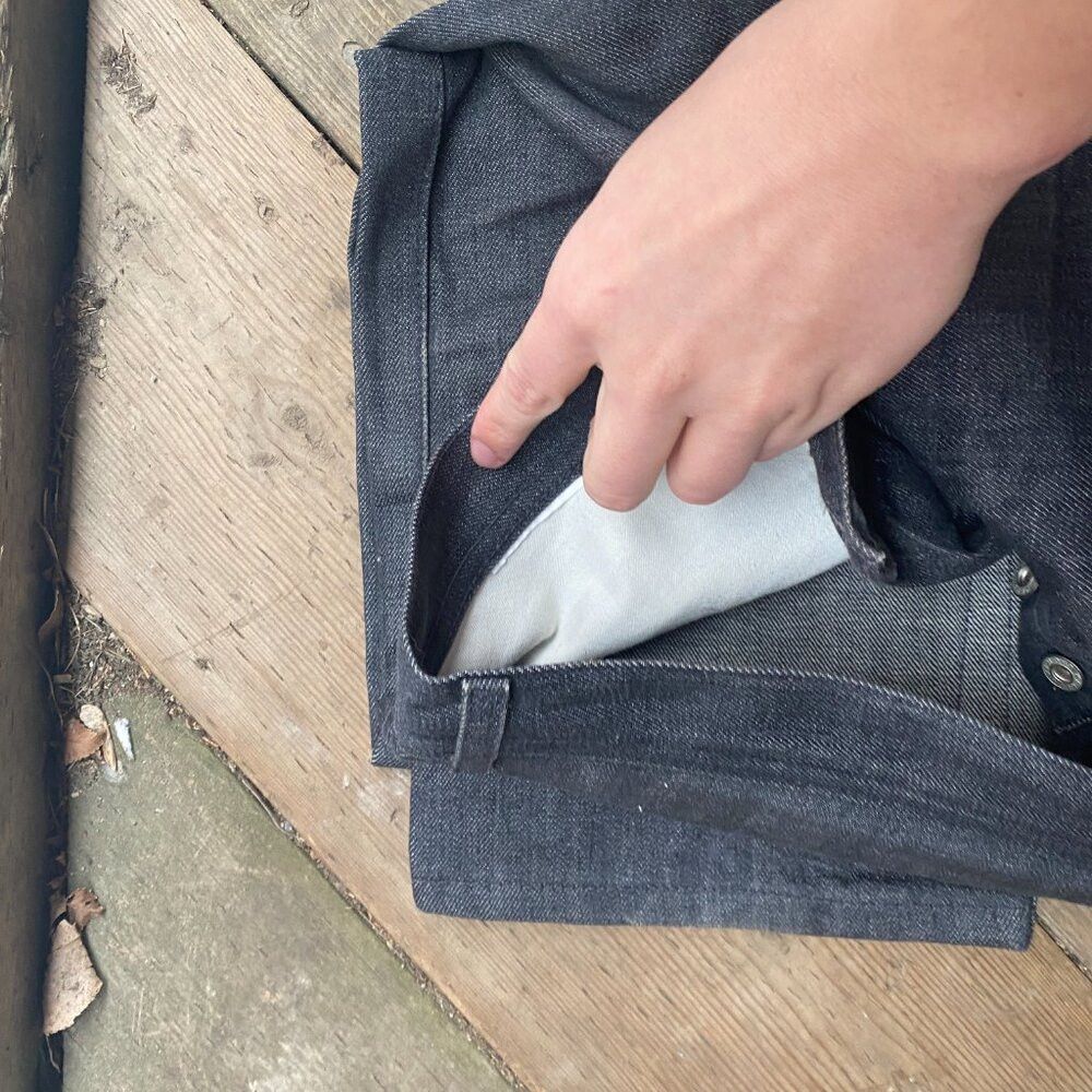 Naked & Famous × Vintage Naked & Famous Japanese Selvedge Jeans Size 38 Gray Size US 38 / EU 54 - 4 Thumbnail