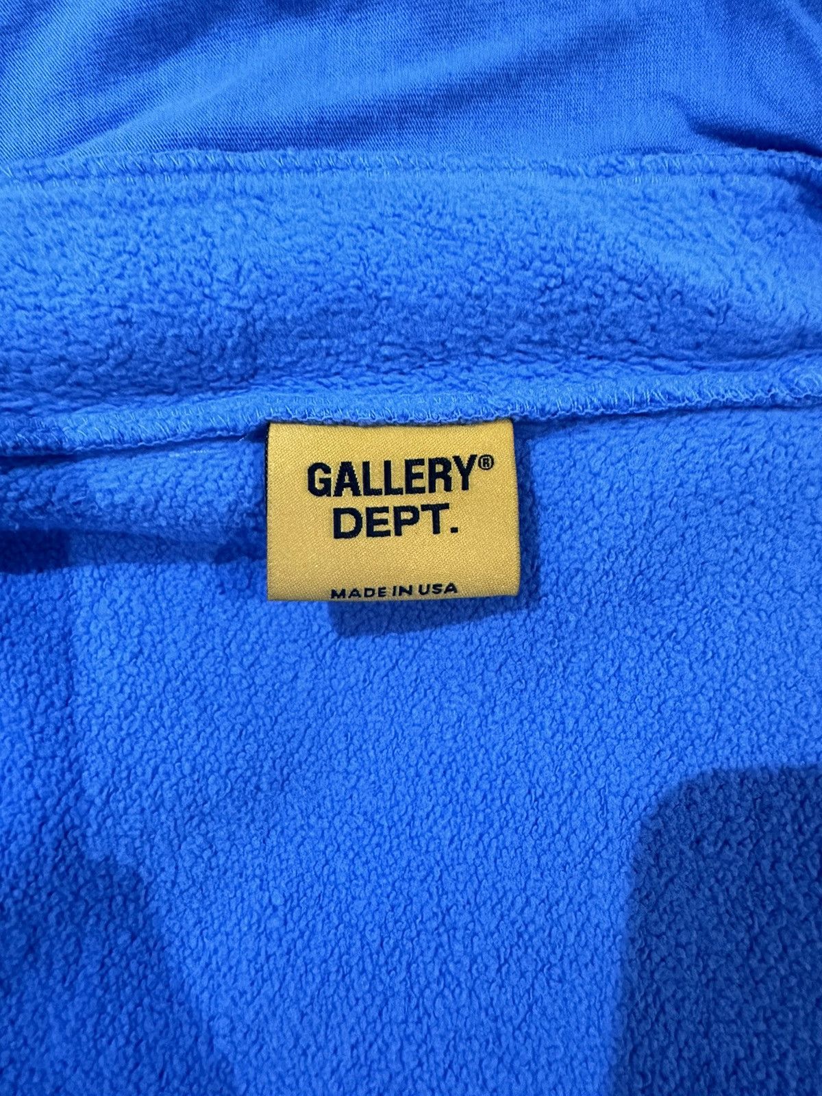 Gallery Dept. Gallery Department GD Logo Flare Sweatpants Royal Blue Size US 39 - 4 Thumbnail