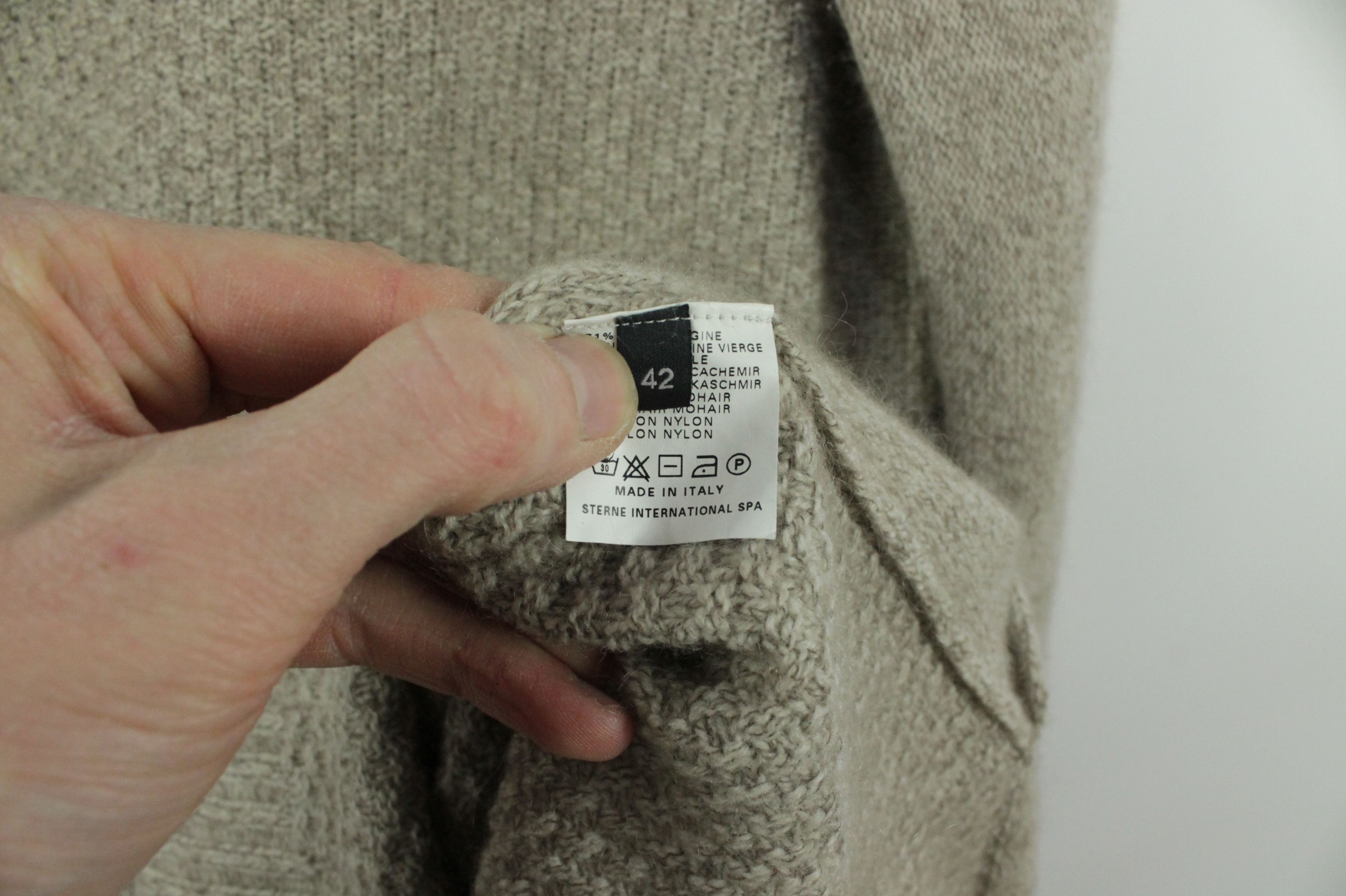 Other Lorena Antoniazzi Wool/Cashmere/Mohair Knit Midi Dress Size M / US 6-8 / IT 42-44 - 8 Thumbnail