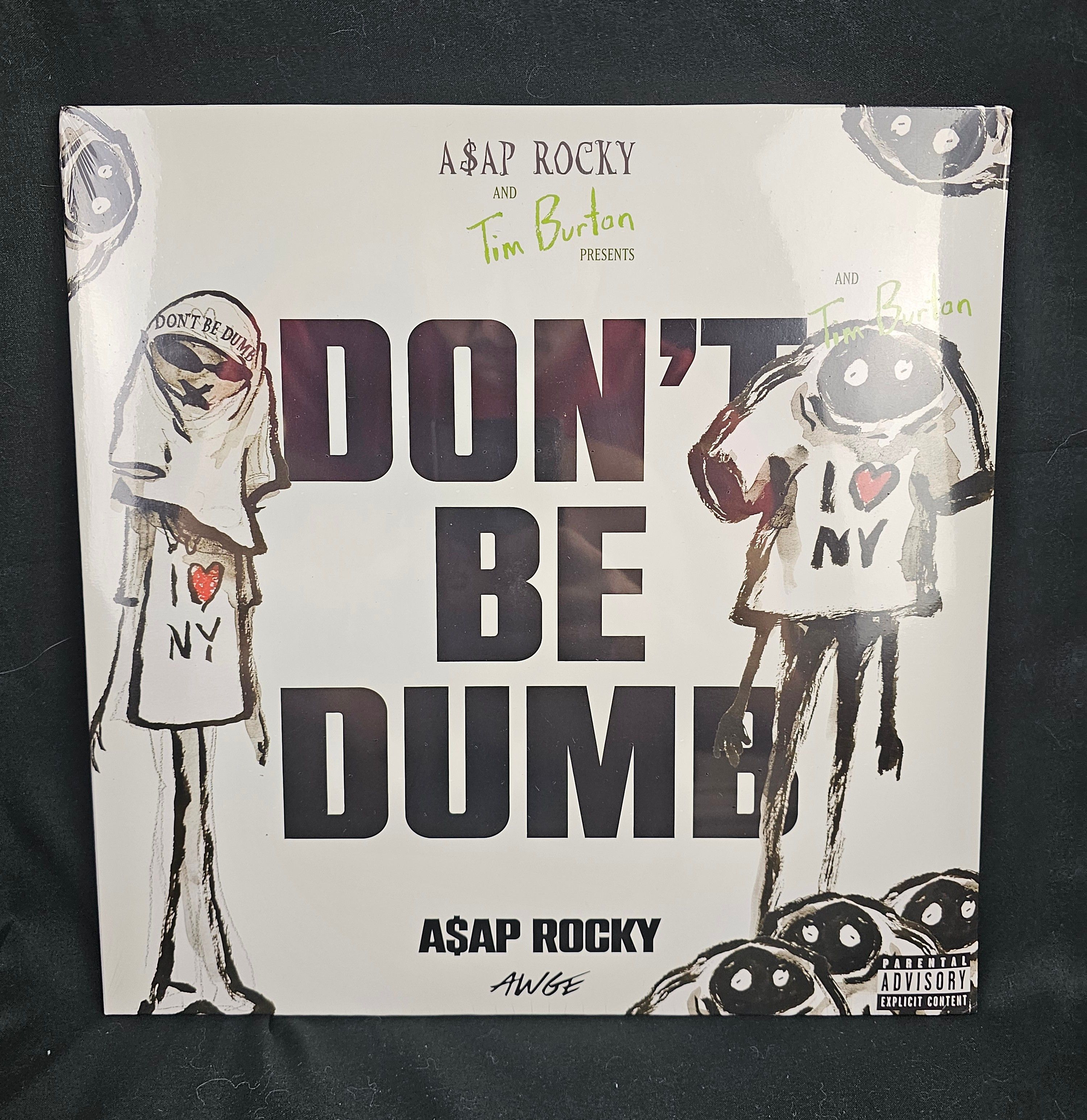 A$AP Rocky A$AP Rocky Don’t Be Dumb Signed Vinyl Set Of 4 Tim Burton Size ONE SIZE - 6 Thumbnail