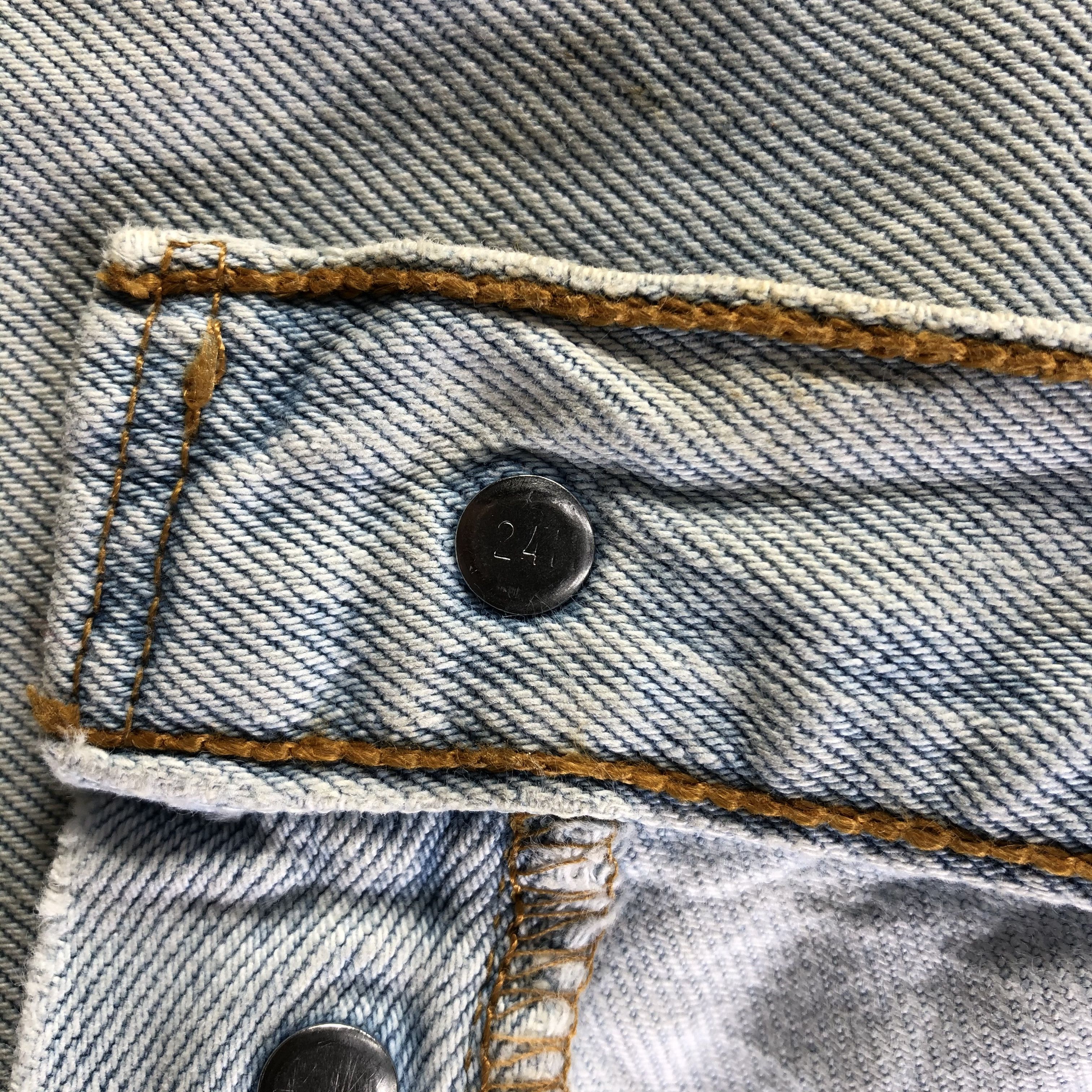 Levi's Vintage Light Wash Levis 501 Jeans-J4596 Size US 30 / EU 46 - 10 Thumbnail