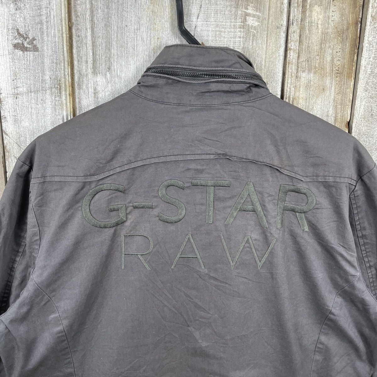 G-Star × Japanese Brand × Vintage Vintage G Star Raw Denim Big Logo Button Jackets Size US XL / EU 56 / 4 - 3 Thumbnail