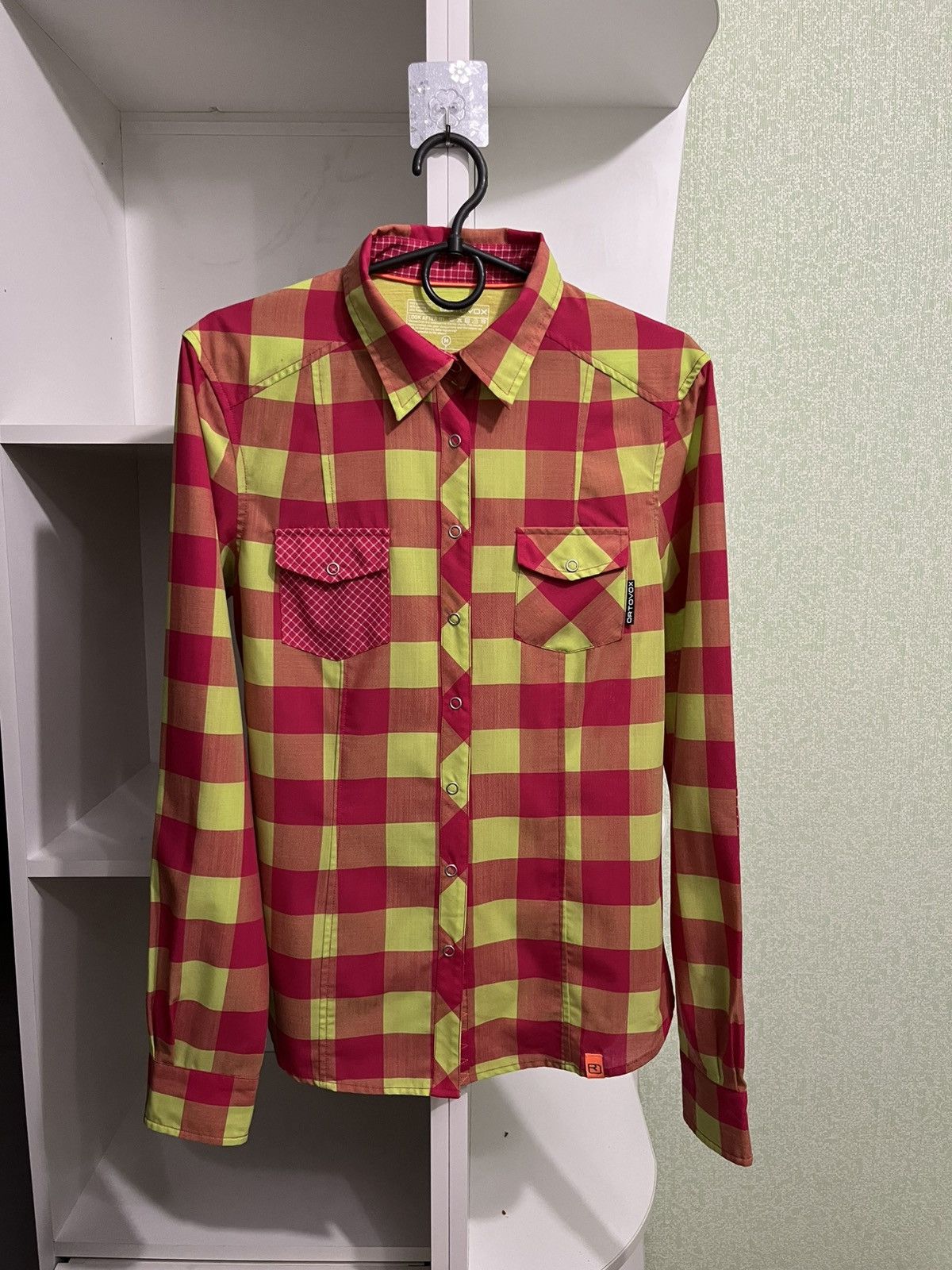 ORTOVOX Ortovox Merino Cool Shirt – Multicolor Plaid – Size M Size US M / EU 48-50 / 2 - 1 Thumbnail