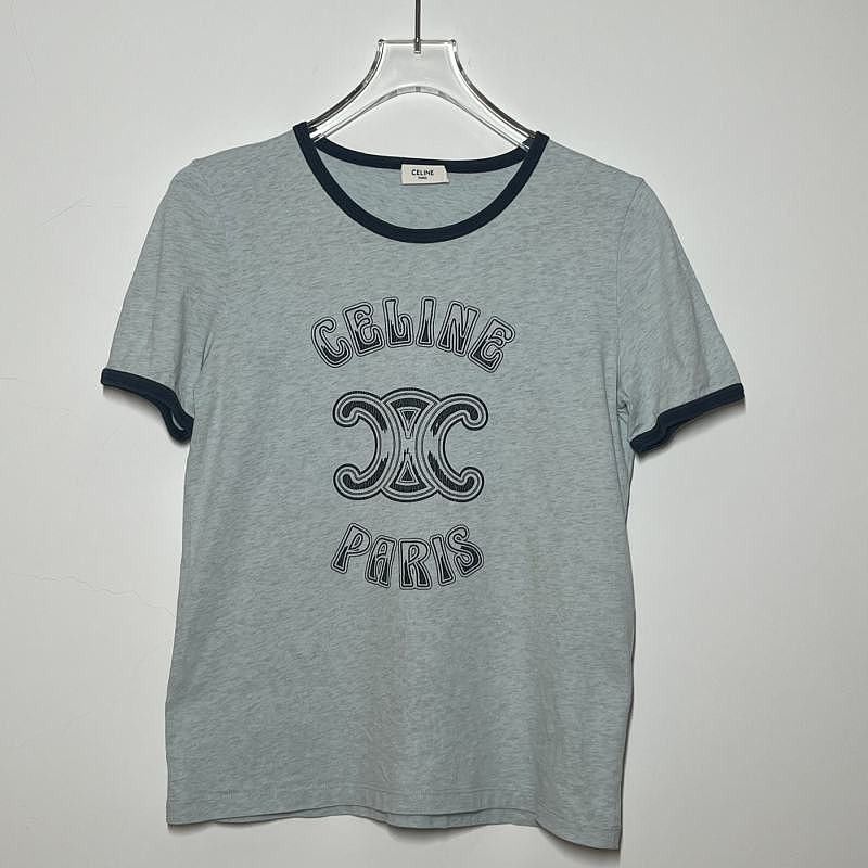 Celine Celine Triomphe Logo T-Shirt Size M Size M / US 6-8 / IT 42-44 - 1 Thumbnail