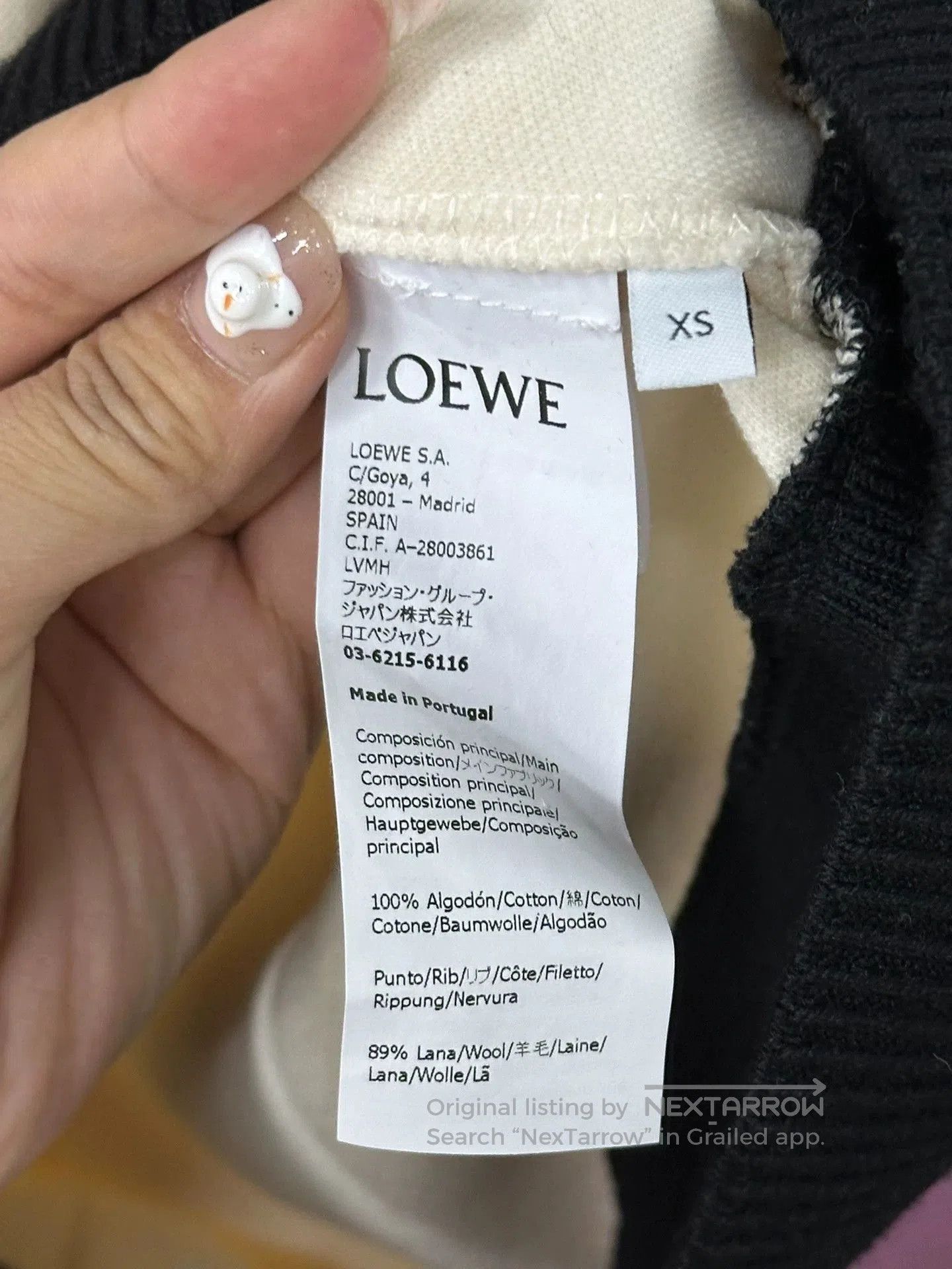 Loewe Loewe Colorblock Crewneck Sweatshirt. Size US XS / EU 42 / 0 - 4 Thumbnail
