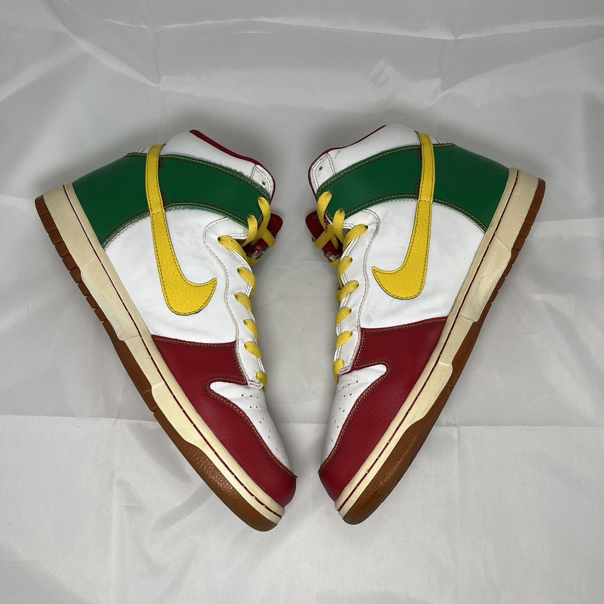 Grailed × Nike × Vintage Size 12 2012 Rare Nike Dunk High Rasta 6.0 Size US 12 / EU 45 - 9 Thumbnail