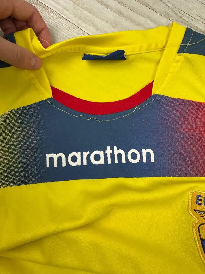 Vintage Ecuador National Team 2011 2012 Football Shirt Soccer Jersey Size US M / EU 48-50 / 2 - 7 Thumbnail