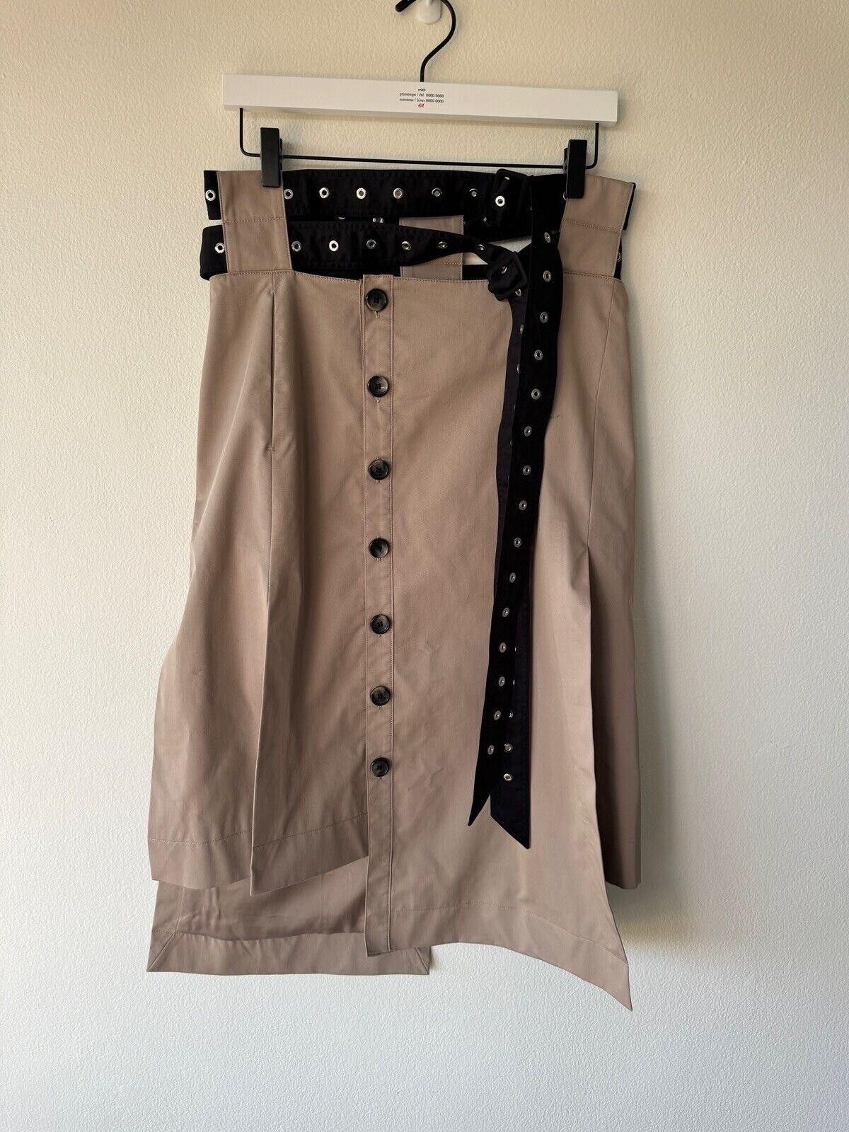 rokh new H&M HM h m Rokh Hwang 14 42 10 skirt small Belted Skirt Size 32" / US 10 / IT 46 - 1 Thumbnail