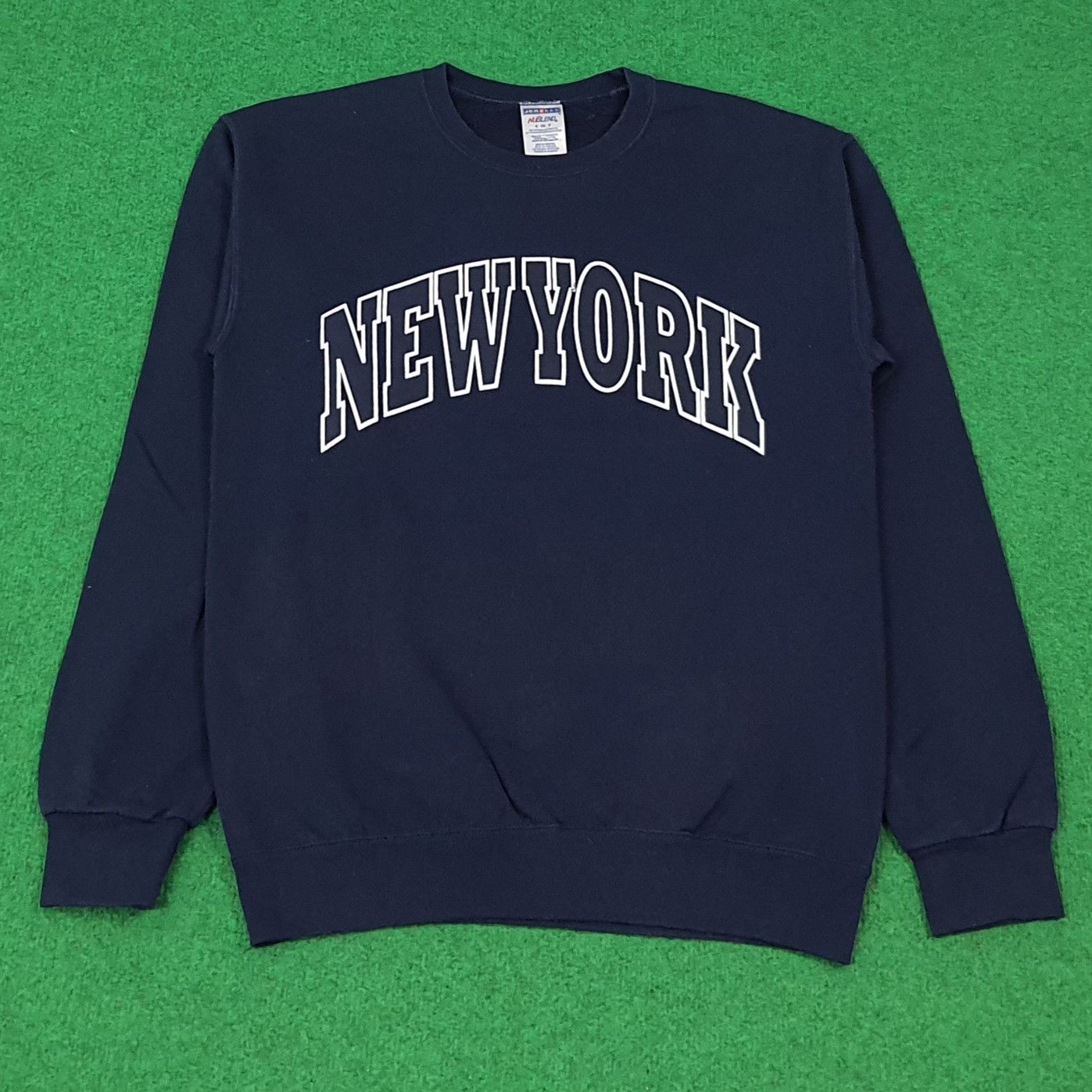 Jerzees Vintage Jerzees New York Sweatshirt C270N5 Size US S / EU 44-46 / 1 - 1 Thumbnail