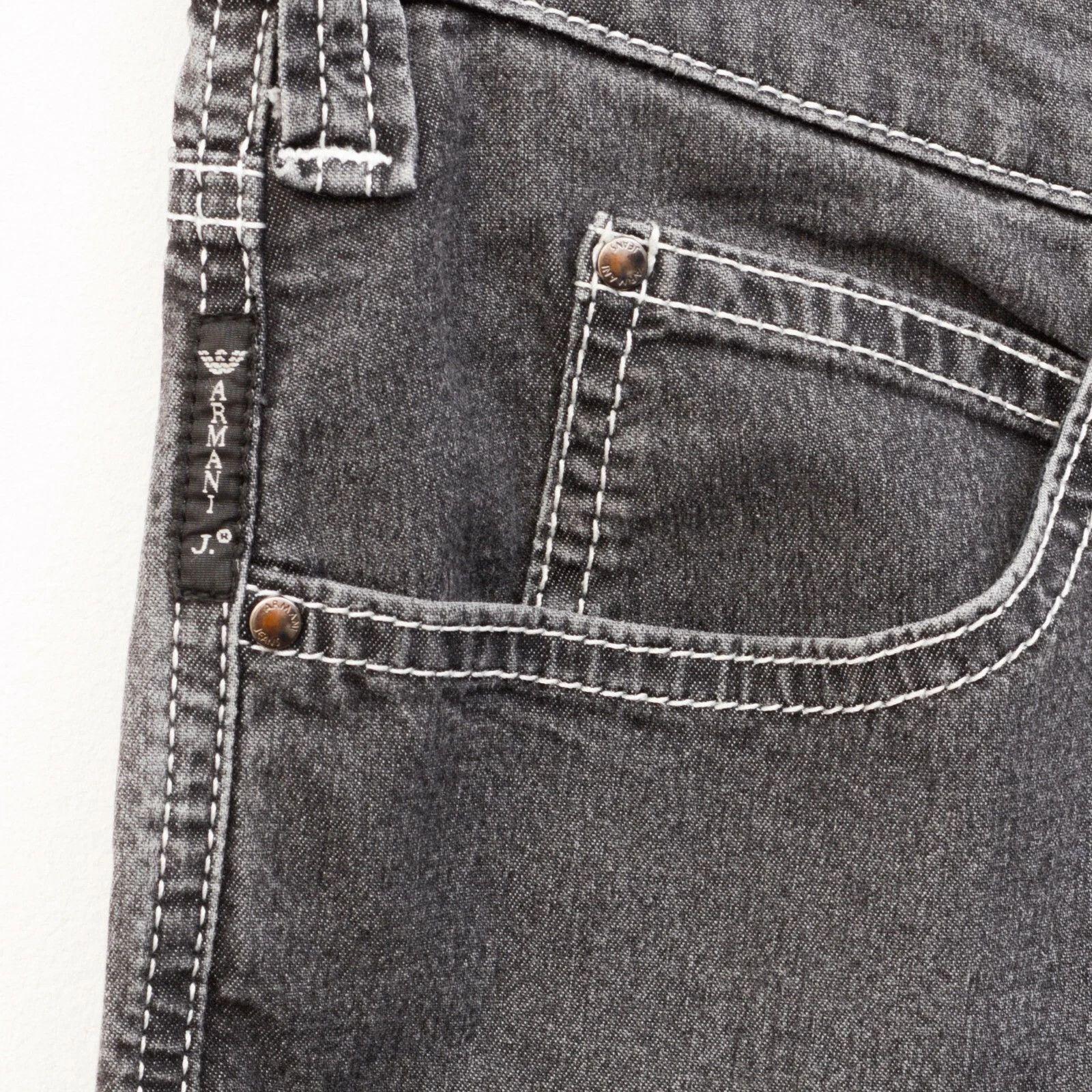 Armani Jeans Straight Women's Jeans Size 28 Trousers Mid Rise Size 28" / US 6 / IT 42 - 7 Thumbnail