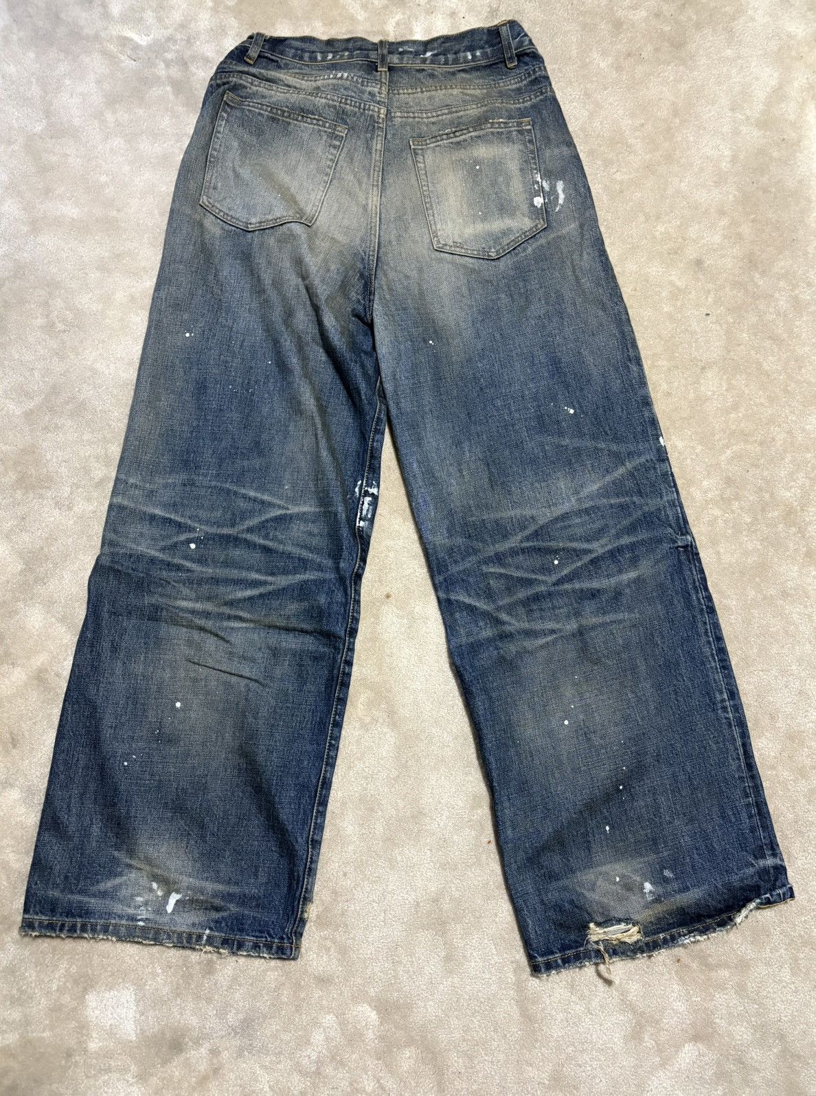 No Faith Studios No Faith Studios Baggy Selvedge Denim Size US 30 / EU 46 - 6 Thumbnail