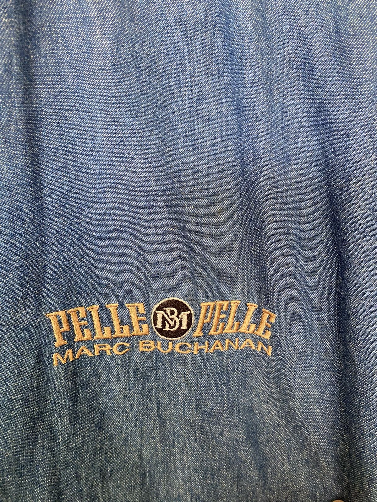 Pelle Pelle 1990s Pelle Pelle Embroidery light Jacket Size US XL / EU 56 / 4 - 10 Thumbnail