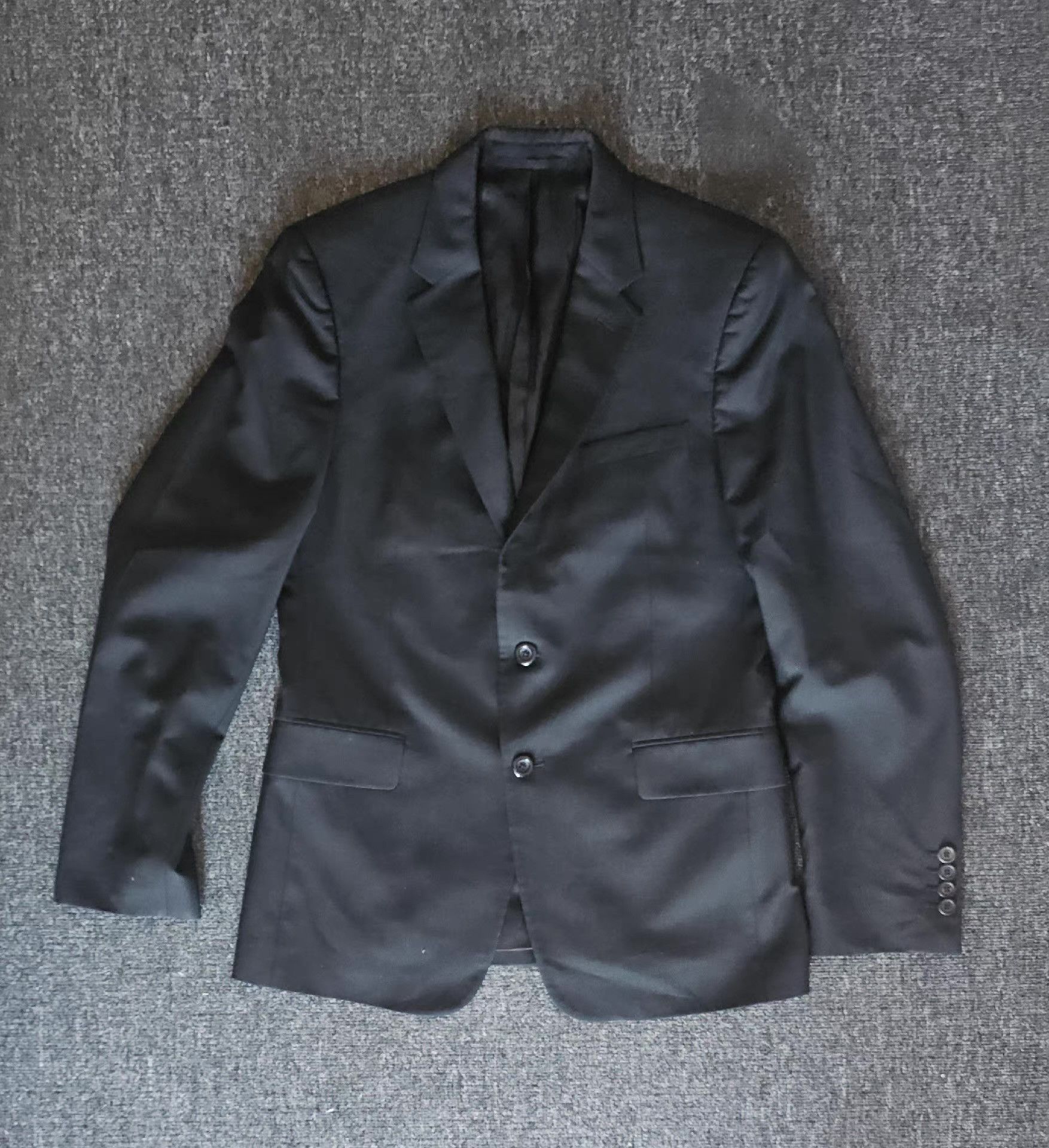 Prada Prada black wool blazer. Q4 Size 50R - 1 Thumbnail