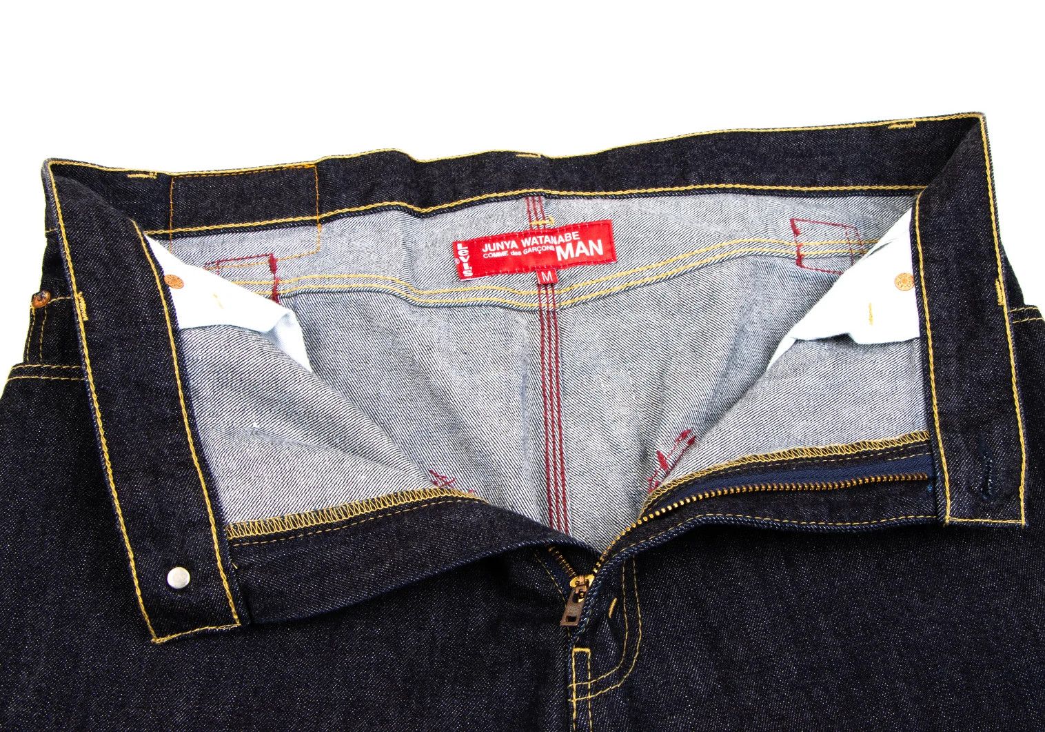 Junya Watanabe Indigo Knee-Patch Denim Pants Size M Size US 36 / EU 52 - 6 Thumbnail