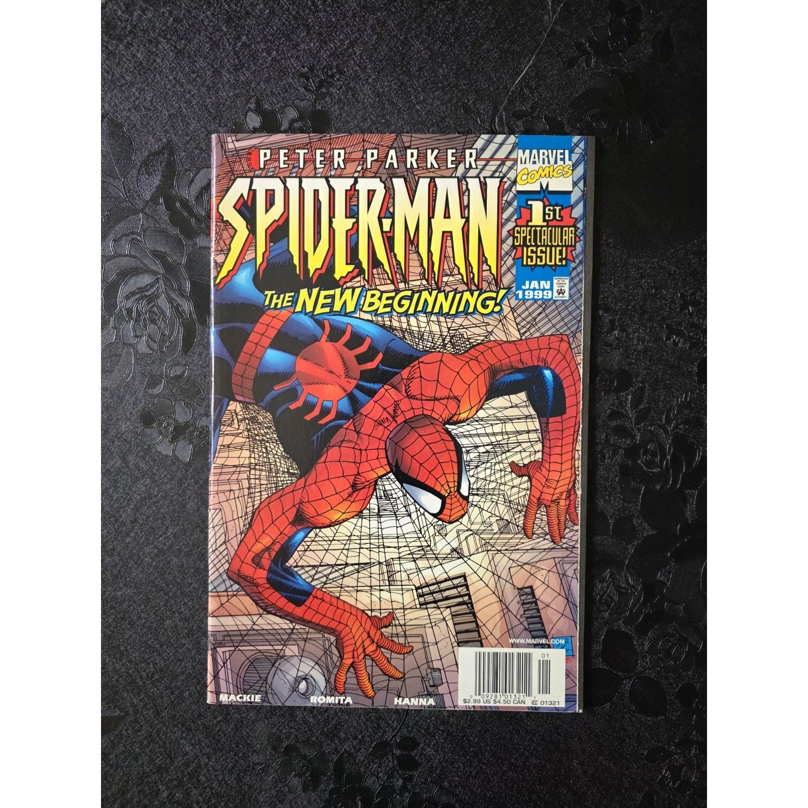 Marvel Comics Marvel Peter Parker: Spider-Man #1 The New Beginning 1999 Size ONE SIZE - 1 Thumbnail