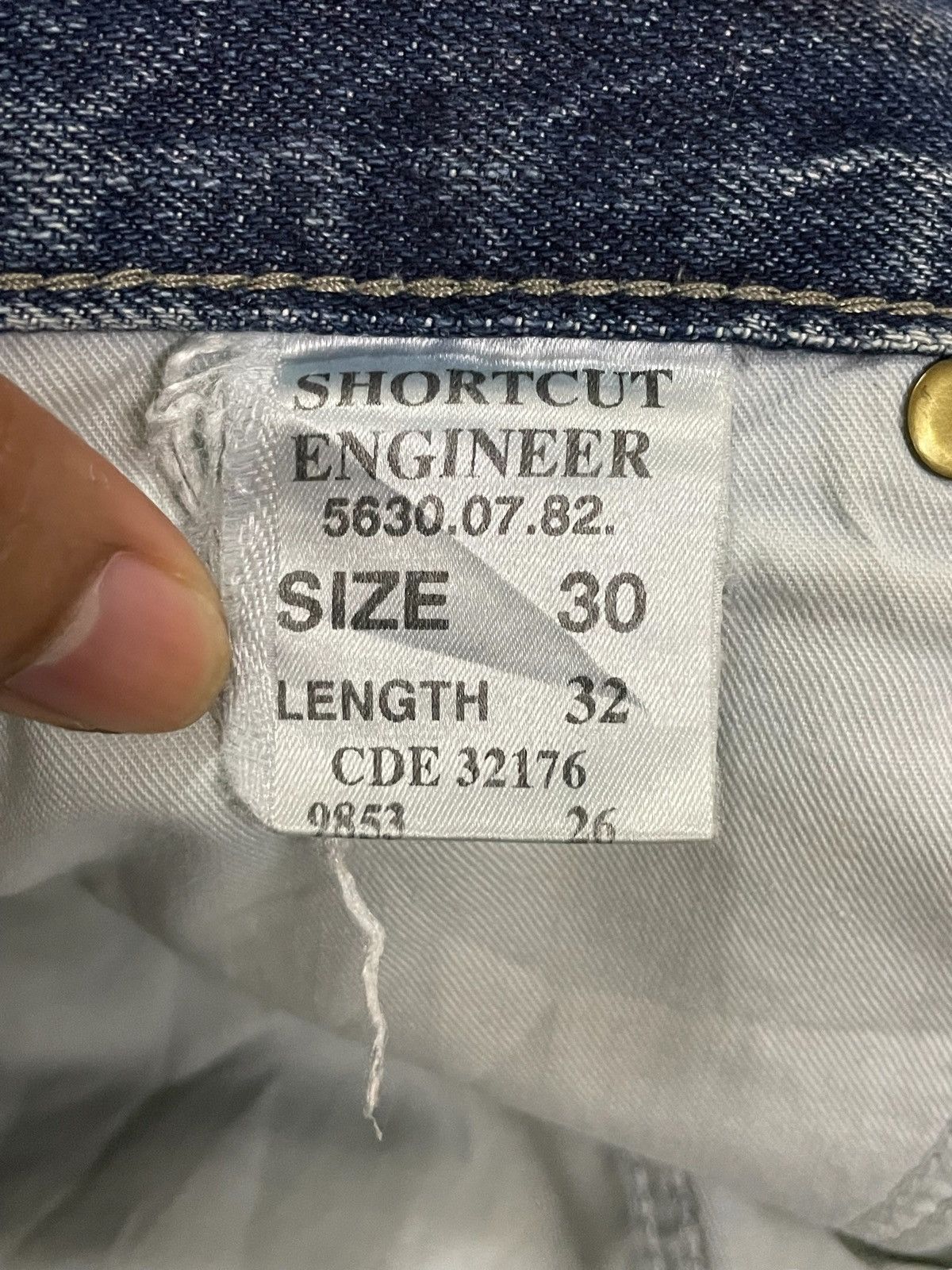 G-Star Vintage G-Star Two Tone Avant Garde Style Loose Baggy Jeans Size US 31 - 16 Thumbnail